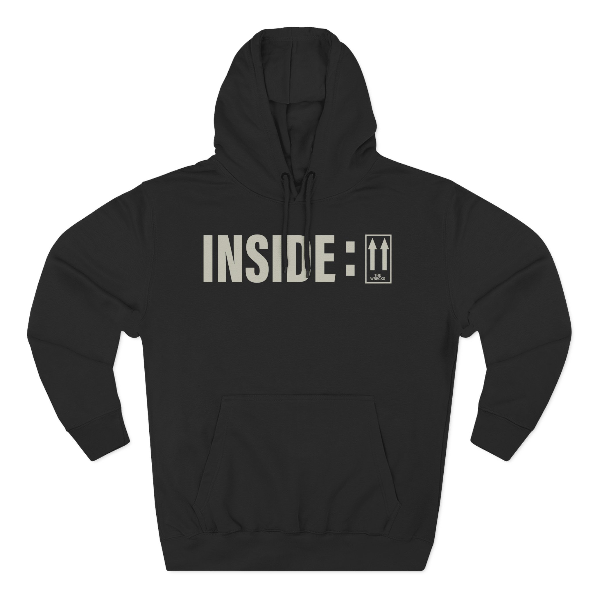 The Wrecks INSIDE Three-Panel Fleece Hoodie