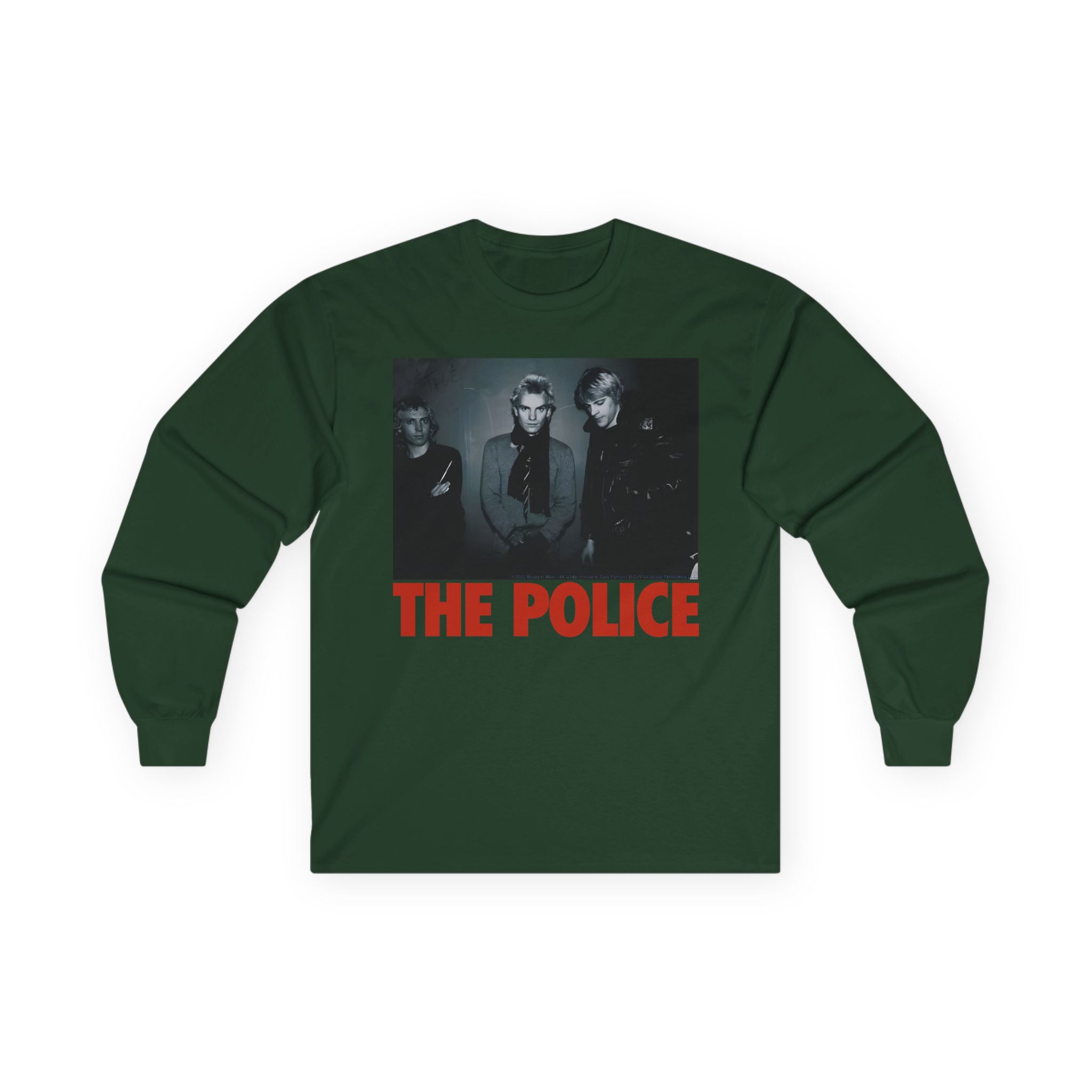 The Police Against the Wall Unisex Ultra Cotton Long Sleeve Tee