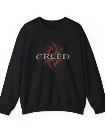Creed Tribal Red Unisex Heavy Blend™ Crewneck Sweatshirt