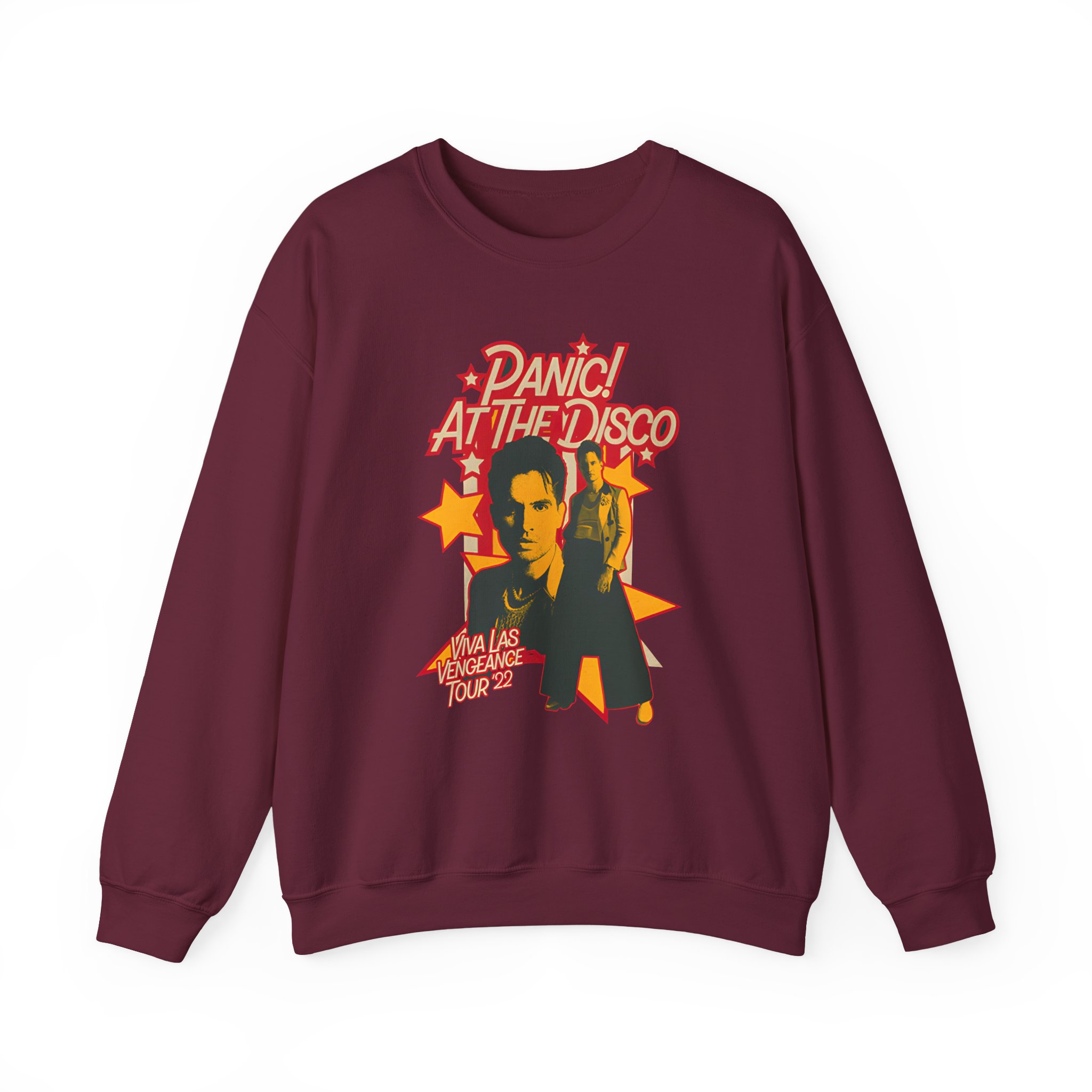 Panic at the Disco Stars Dark Unisex Heavy Blendâ„¢ Crewneck Sweatshirt