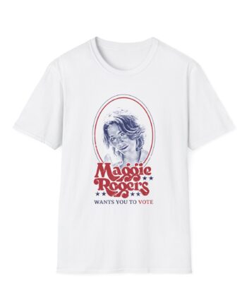Maggie Rogers Wants You To Vote Unisex Softstyle T-Shirt