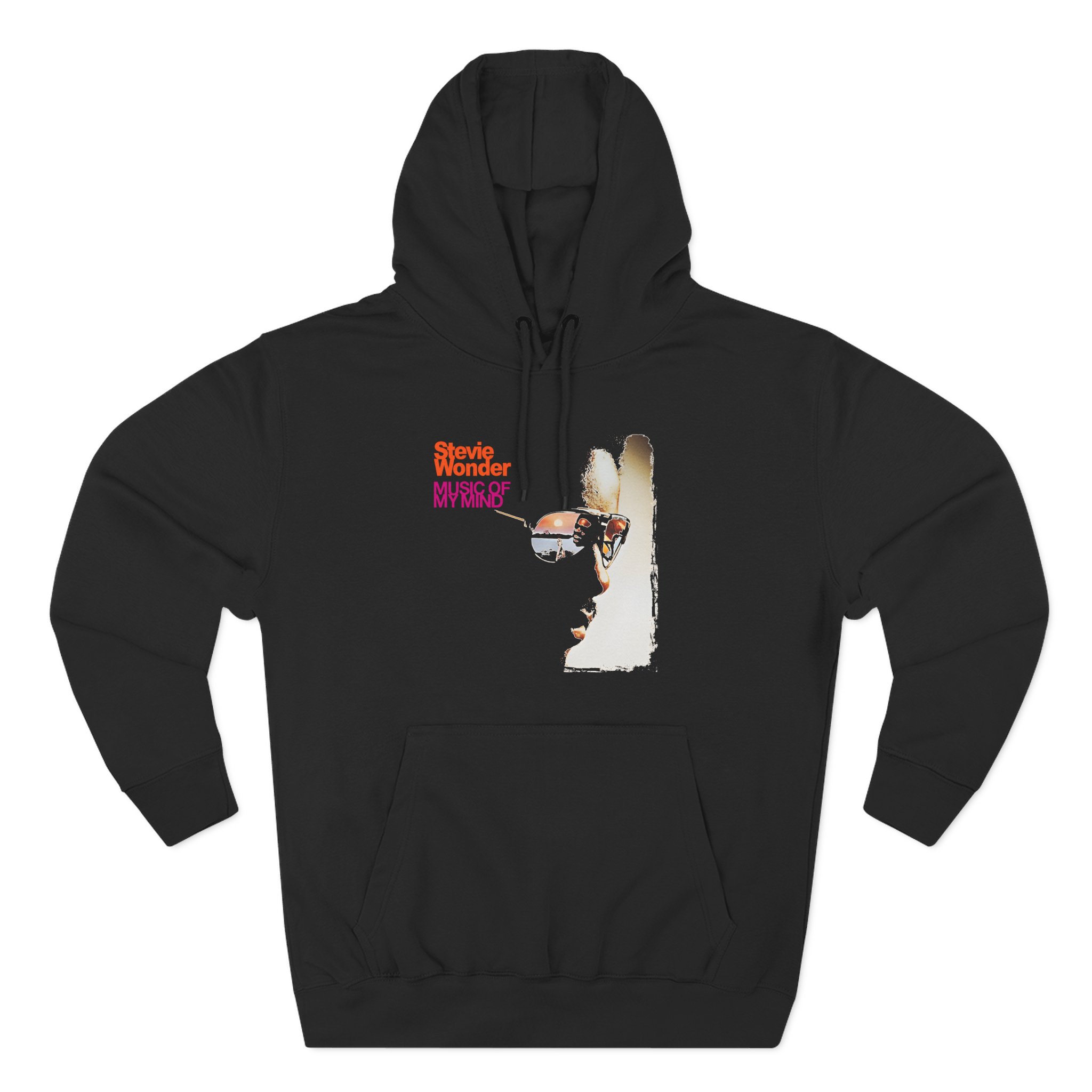 Stevie Wonder Music of My Mind Three-Panel Fleece Hoodie