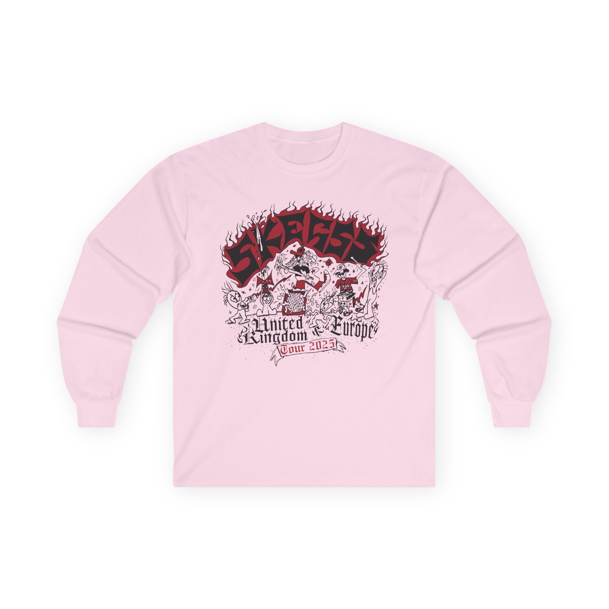 Skegss Uk Eu Tour 2025 Unisex Ultra Cotton Long Sleeve Tee