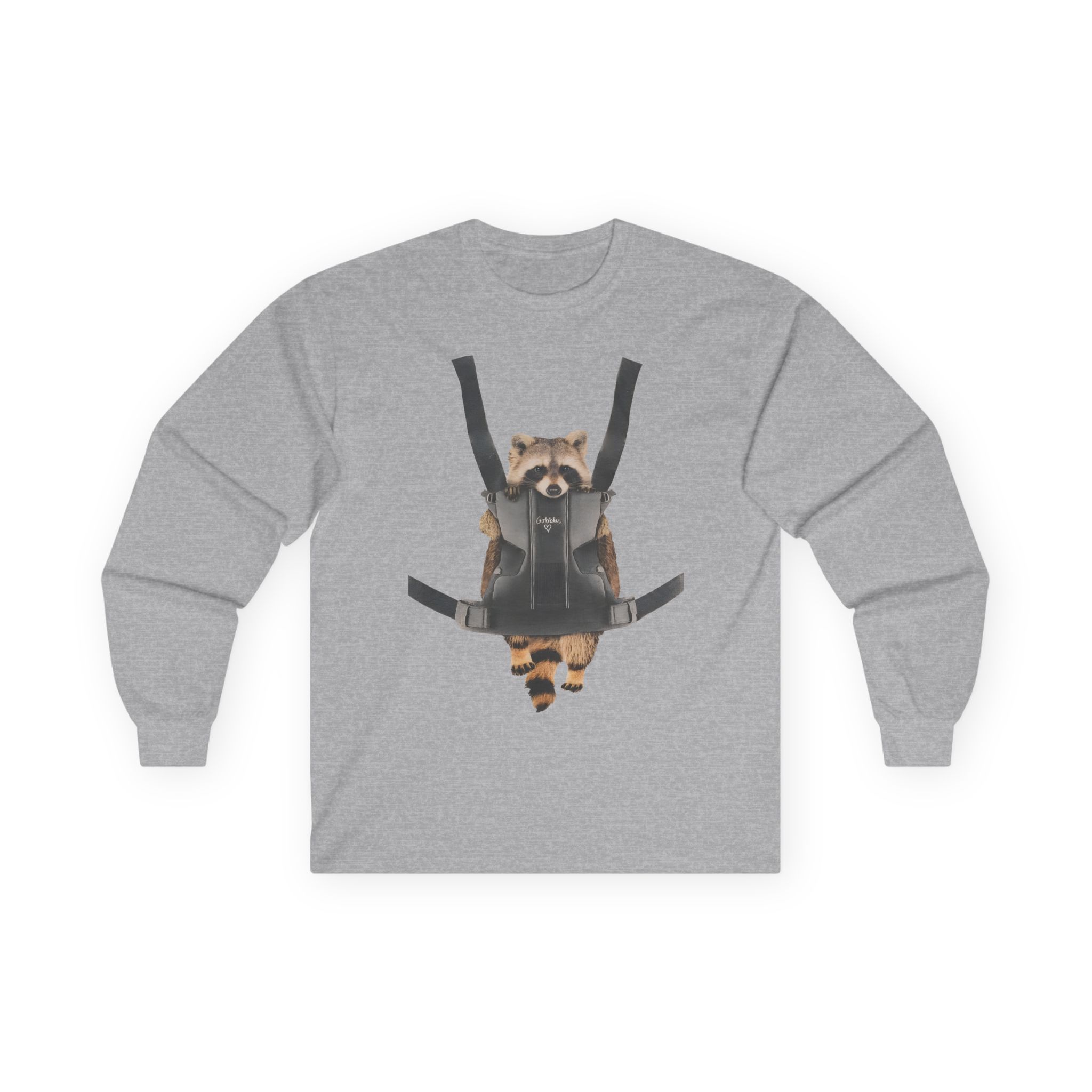 William Osman Raccoon Unisex Ultra Cotton Long Sleeve Tee
