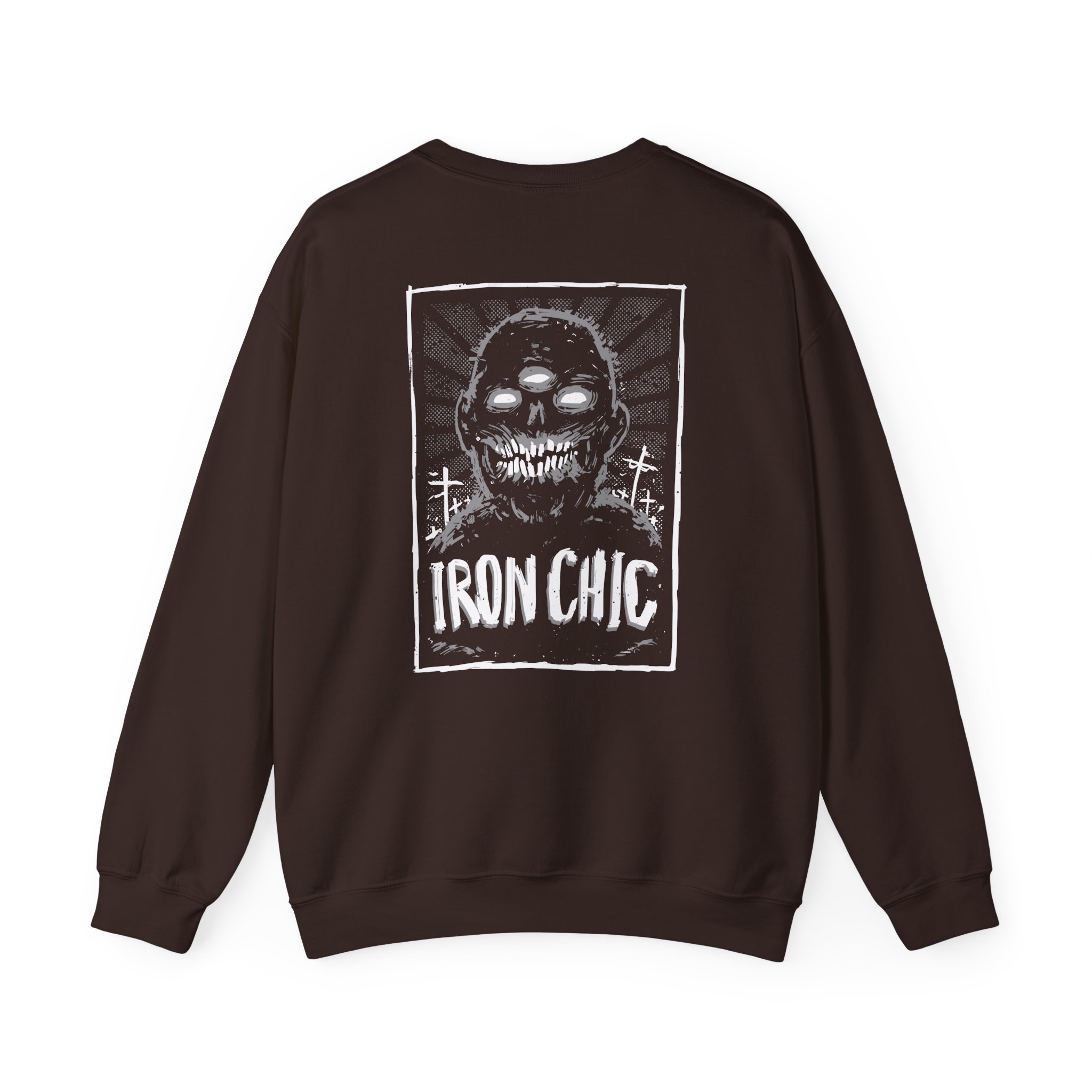 Iron Chic Golgotha Unisex Heavy Blendâ„¢ Crewneck Sweatshirt