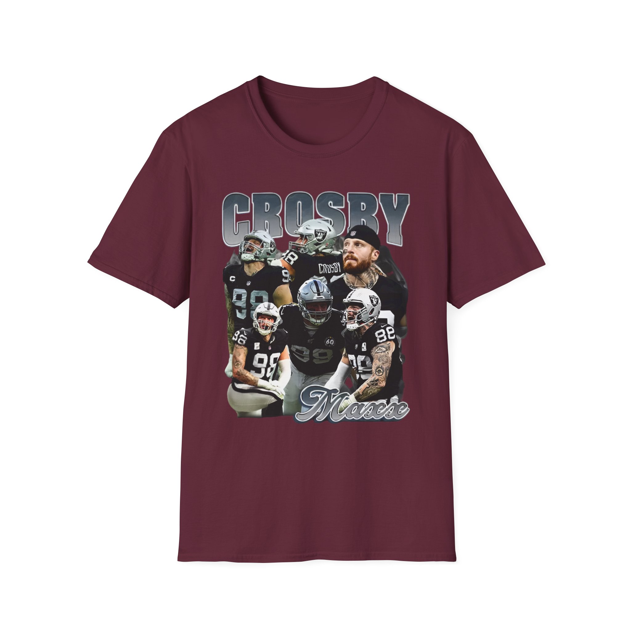 Maxx Crosby COLLAGE Unisex Softstyle T-Shirt