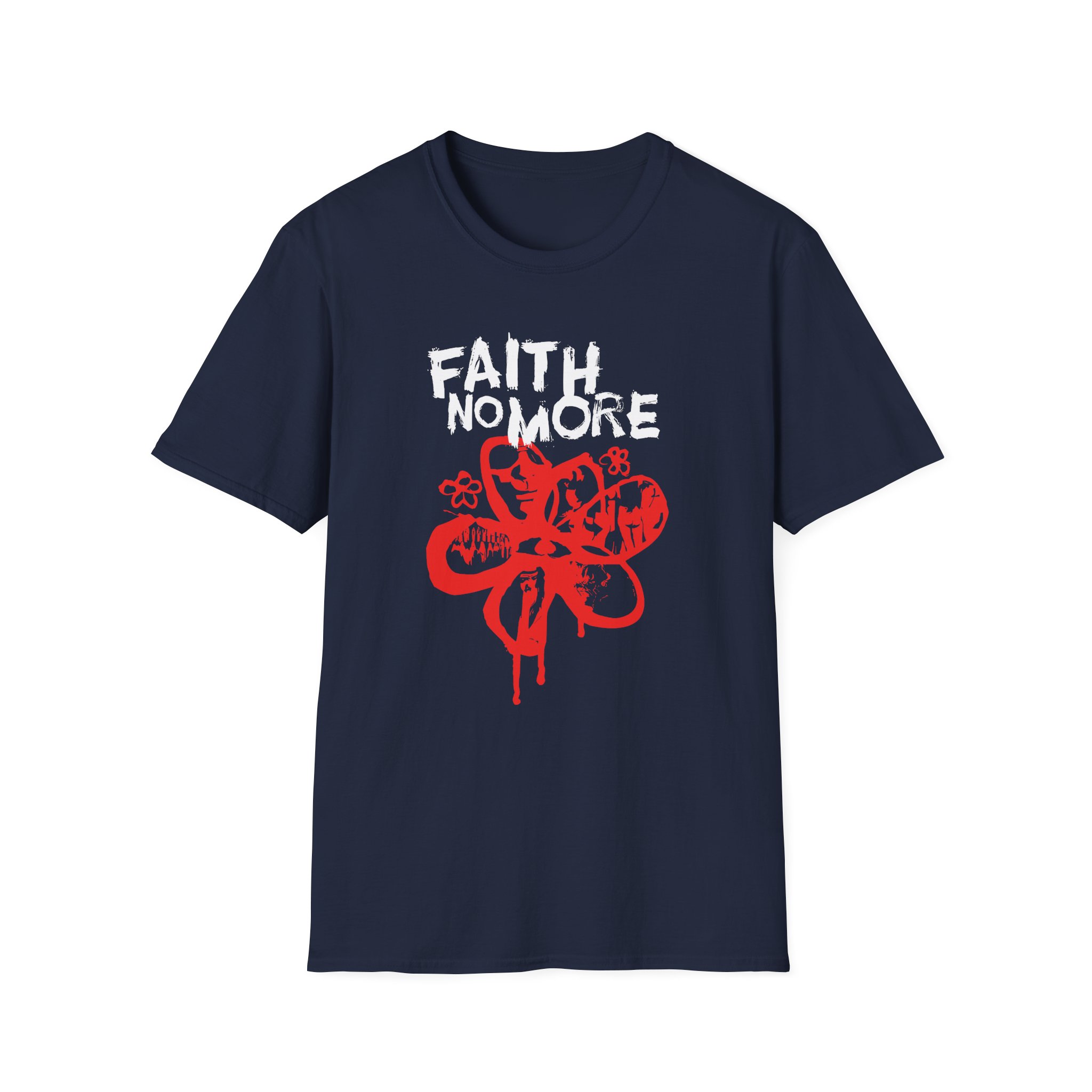 Faith No More Flower Unisex Softstyle T-Shirt