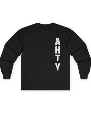 All Hail the Yeti Side Logo Unisex Ultra Cotton Long Sleeve Tee