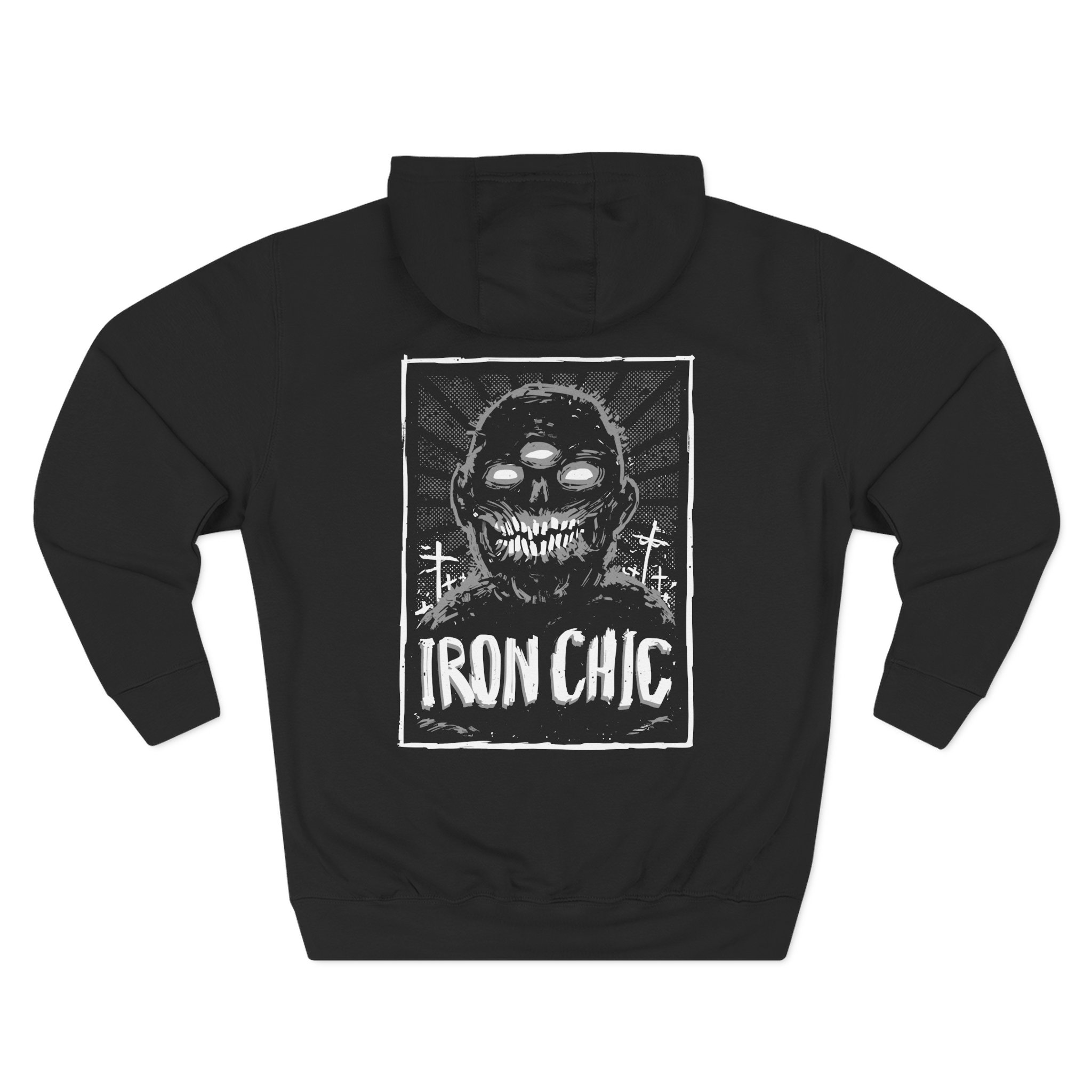 Iron Chic Golgotha Three-Panel Fleece Hoodie