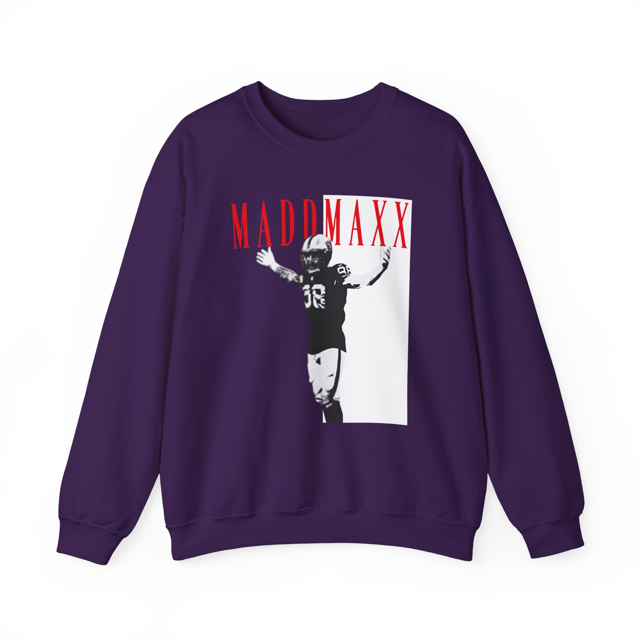 Maxx Crosby Mad Maxx Unisex Heavy Blendâ„¢ Crewneck Sweatshirt