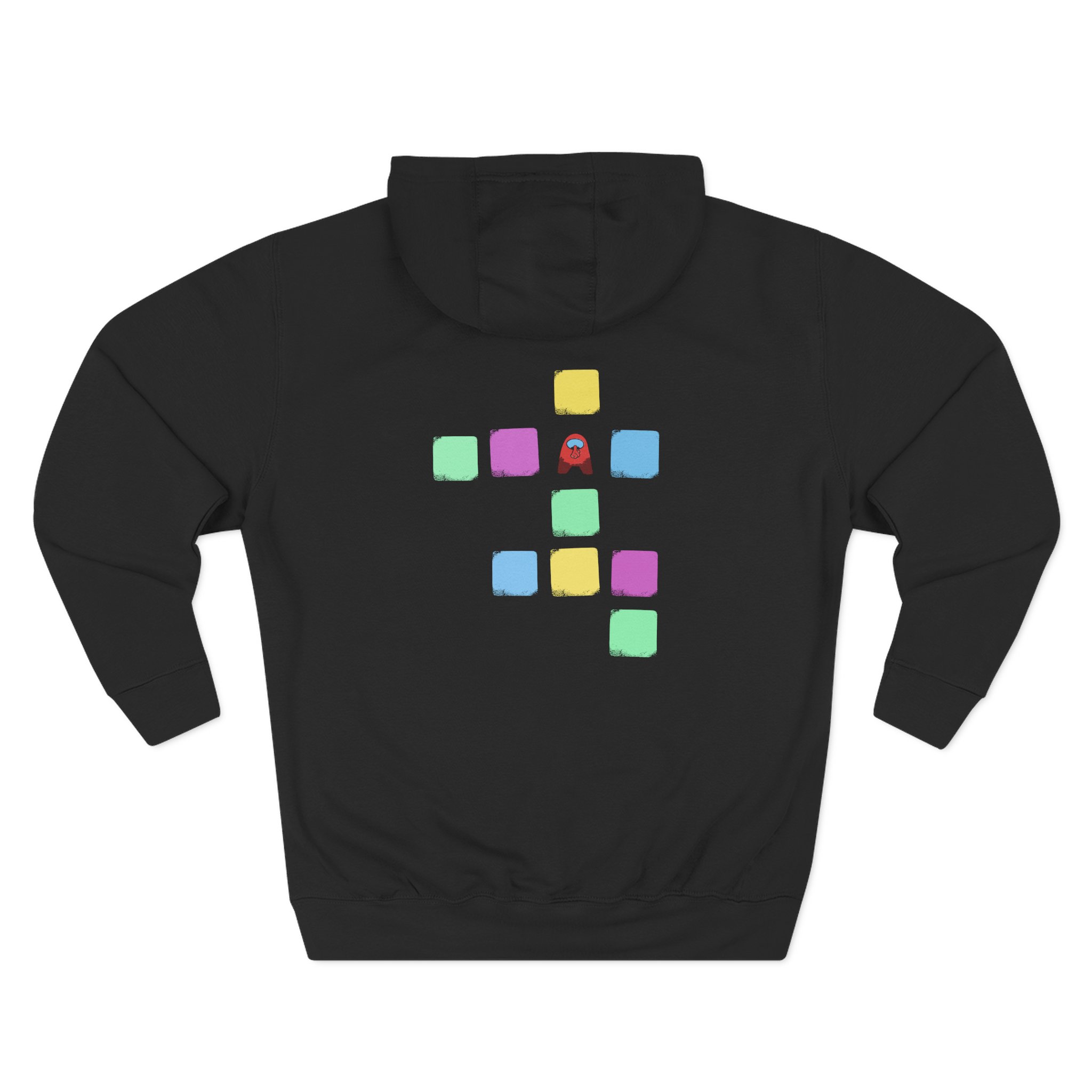 Among Us Cosmicube Three-Panel Fleece Hoodie
