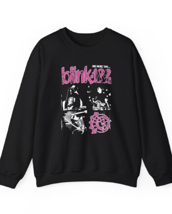 Blink 182 One More Time Photo Unisex Heavy Blend™ Crewneck Sweatshirt