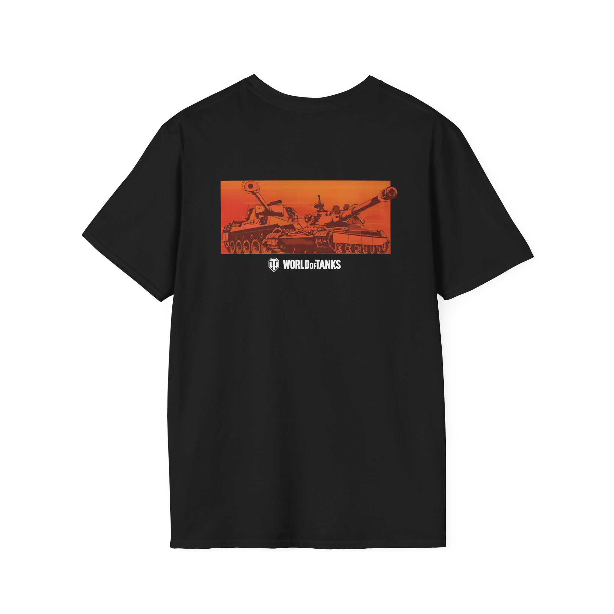 World of Tank Orange Sky Unisex Softstyle T-Shirt