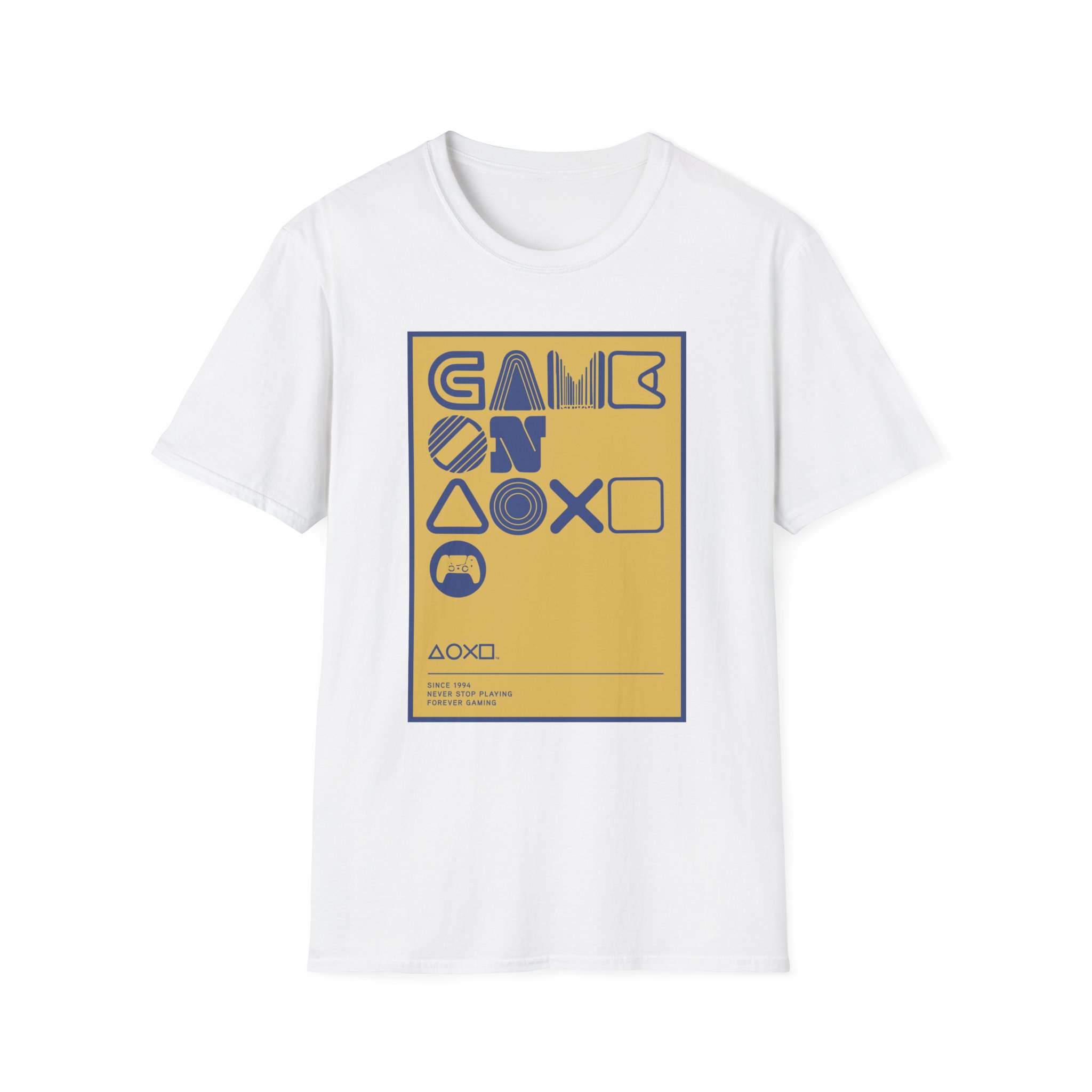 PlayStation Game On Unisex Softstyle T-Shirt