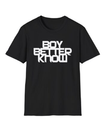 SK Joseph Olaitan Adenuga Jr Boy Better Know Unisex Softstyle T-Shirt