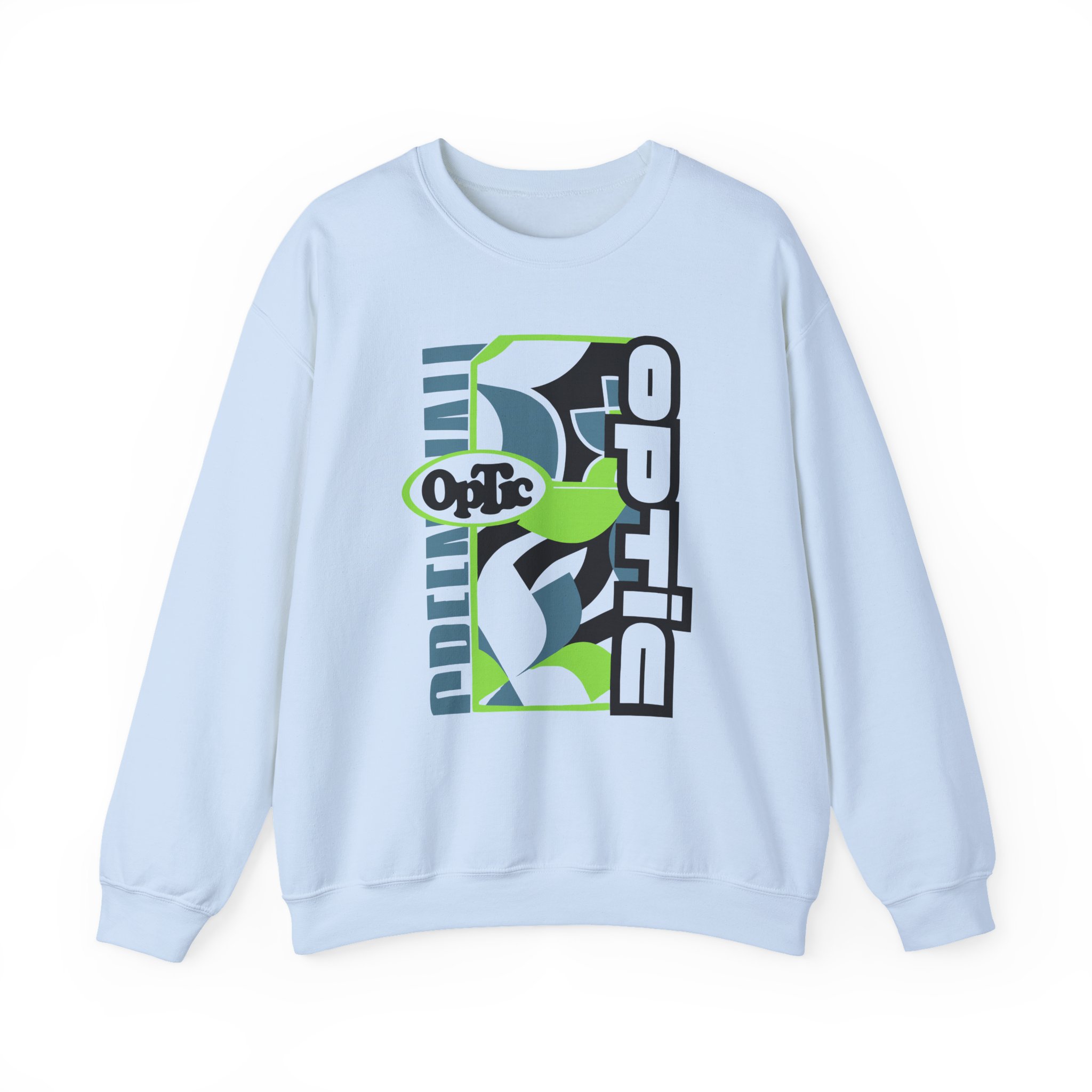 Optic Texas Modern Flower Unisex Heavy Blendâ„¢ Crewneck Sweatshirt