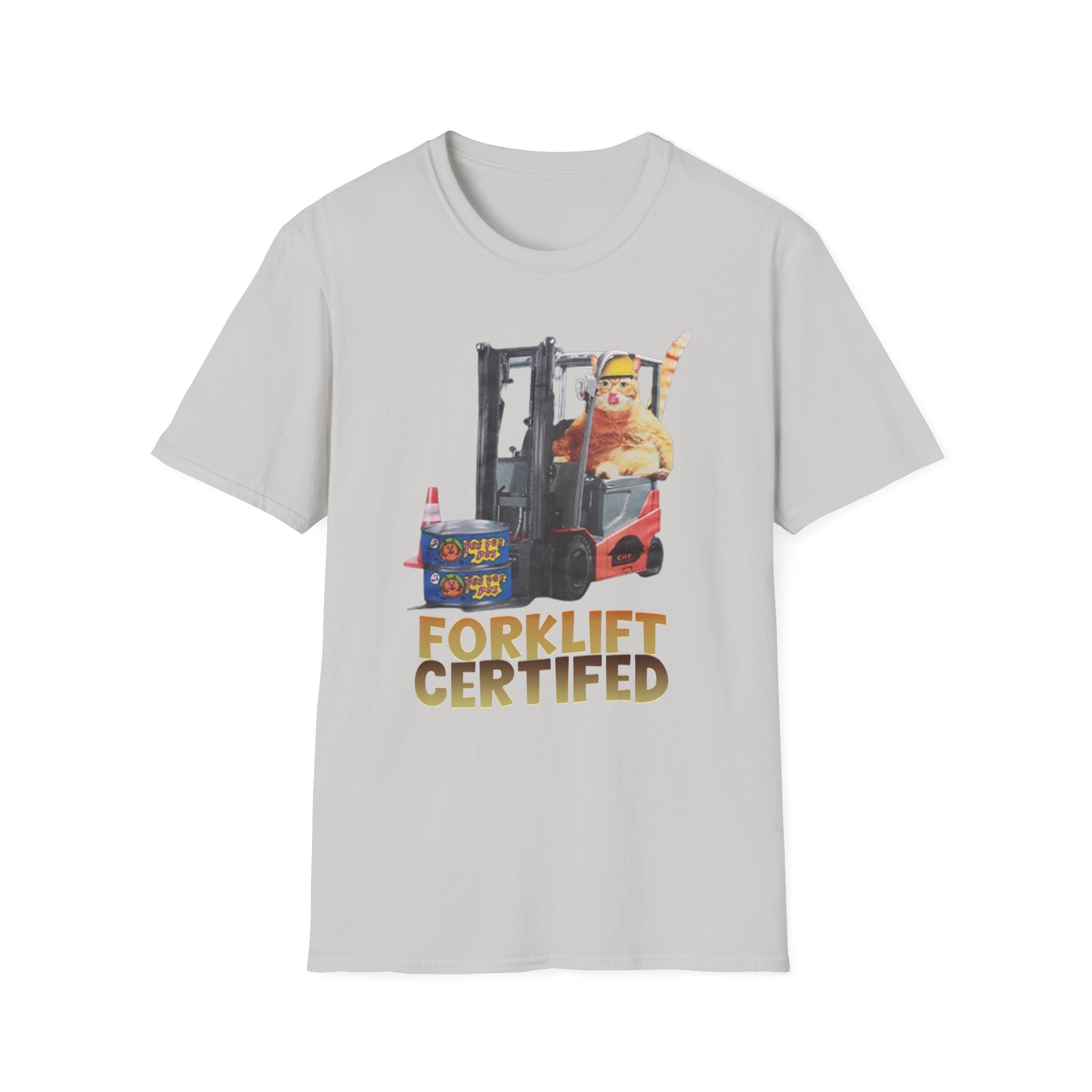 William Osman Forklift Certified Unisex Softstyle T-Shirt