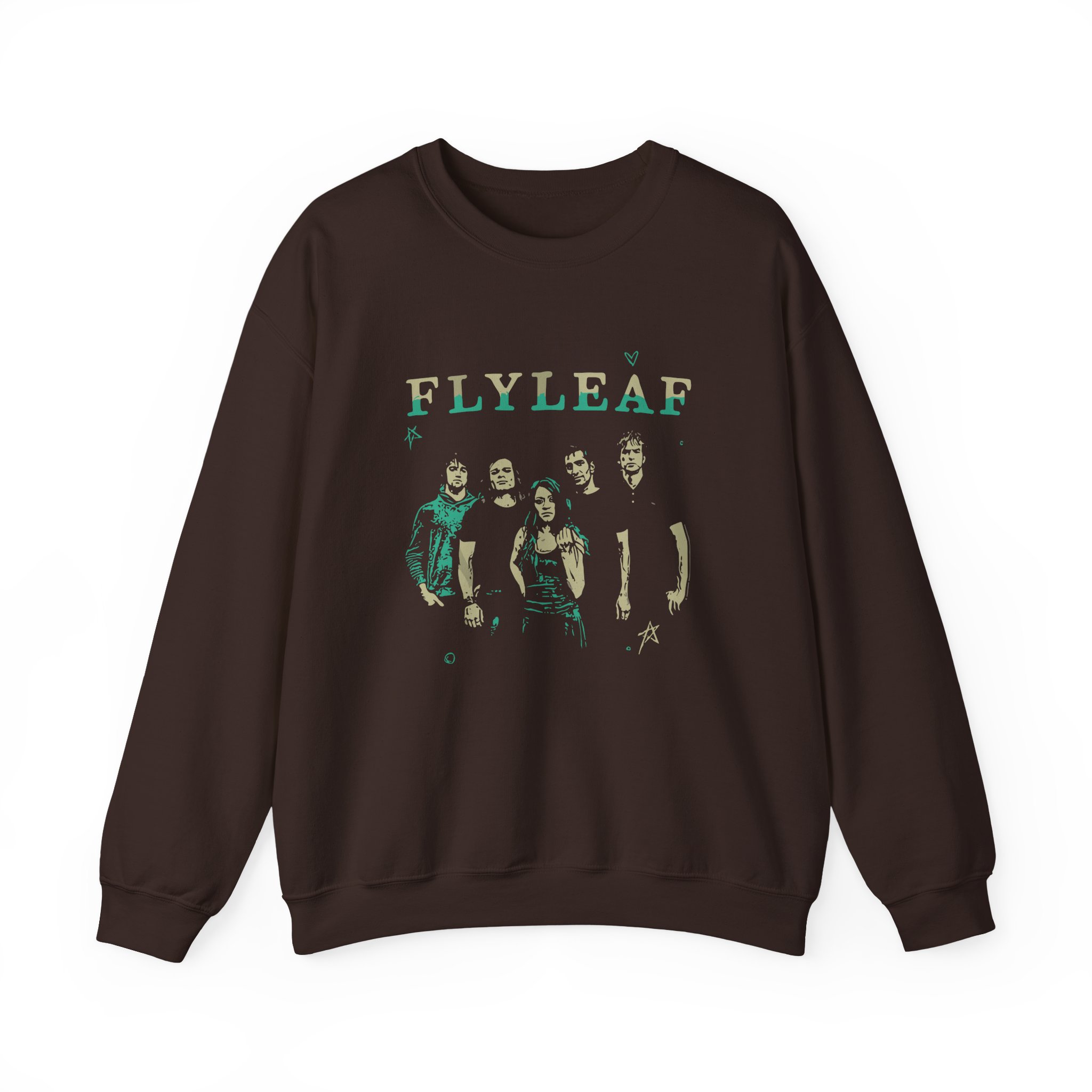 Flyleaf Group Photo Unisex Heavy Blendâ„¢ Crewneck Sweatshirt