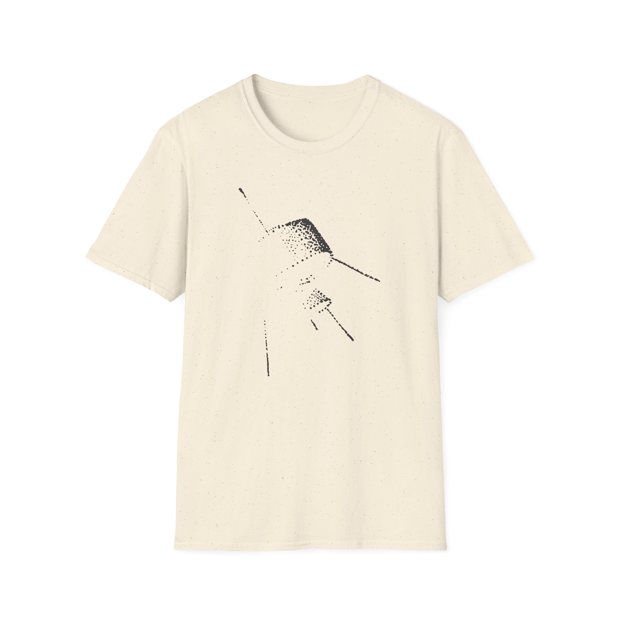 Cave in Satellite: Blackened Unisex Softstyle T-Shirt
