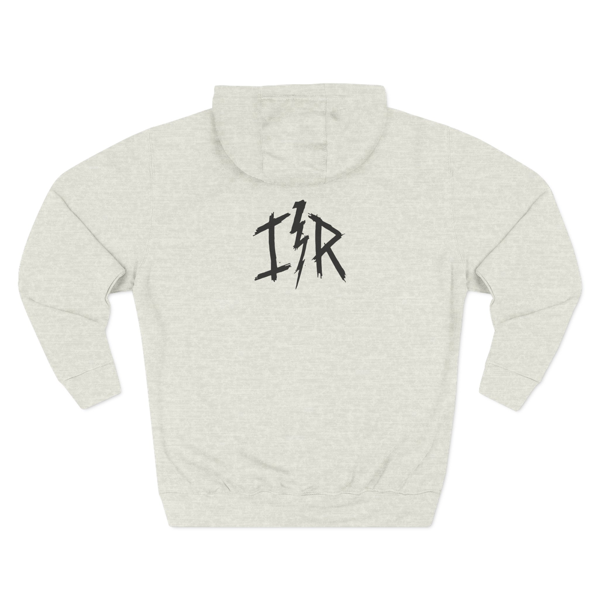 Iron Reagan Finger On The Button Three-Panel Fleece Hoodie