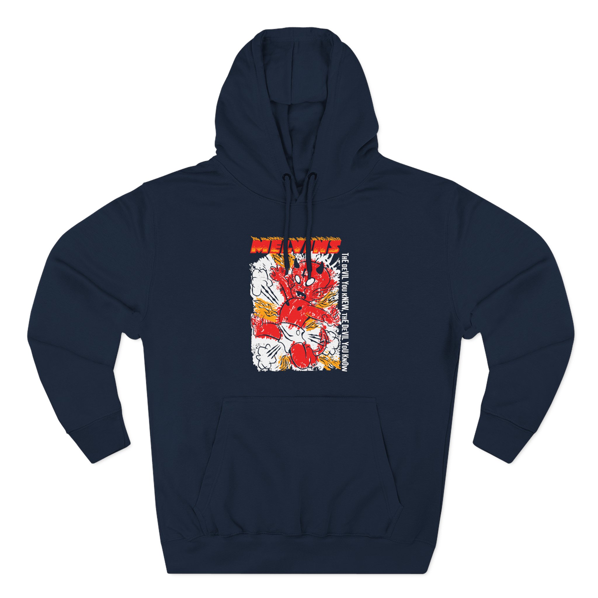 Melvins the Devil You Knew Three-Panel Fleece Hoodie