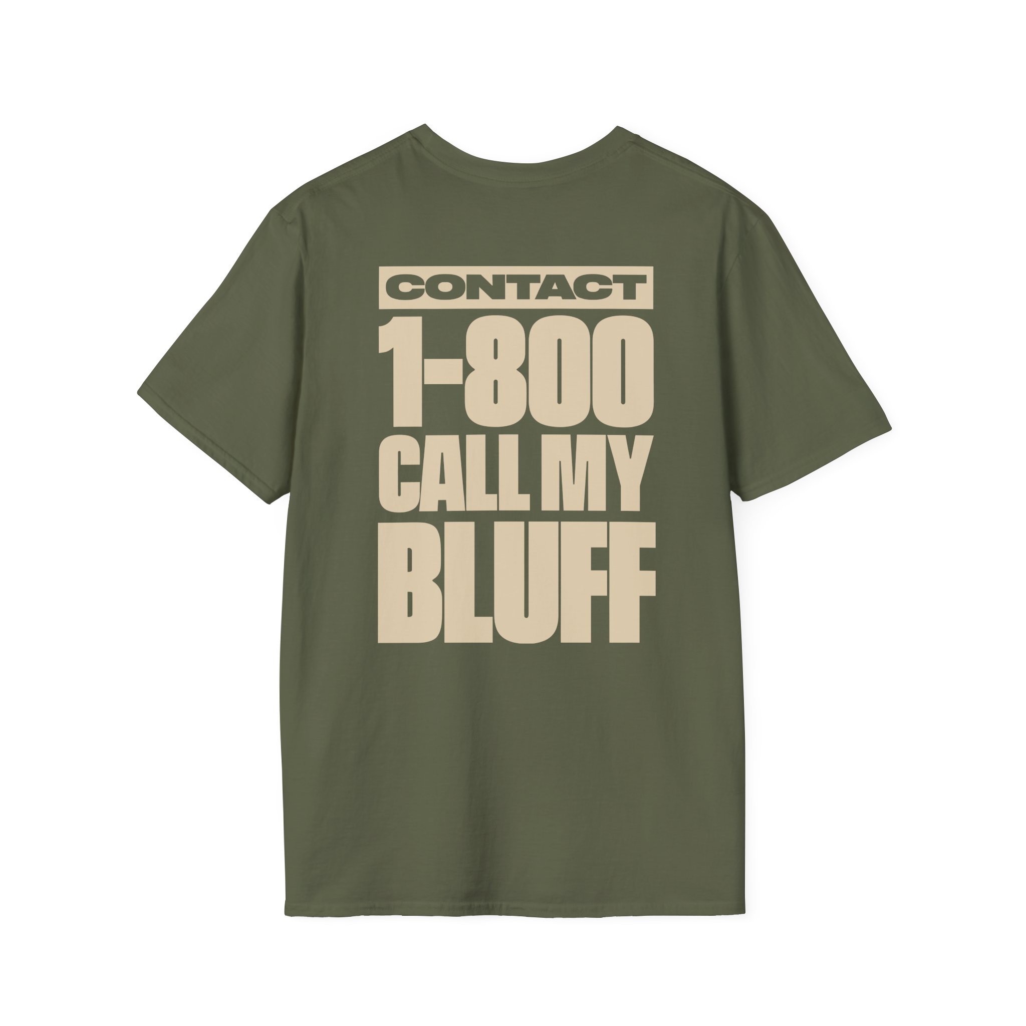 Clipse 1-800 Call My Bluff Unisex Softstyle T-Shirt