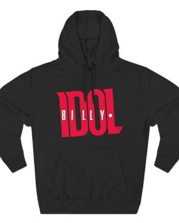 Billy Idol Idol Logo Three-Panel Fleece Hoodie