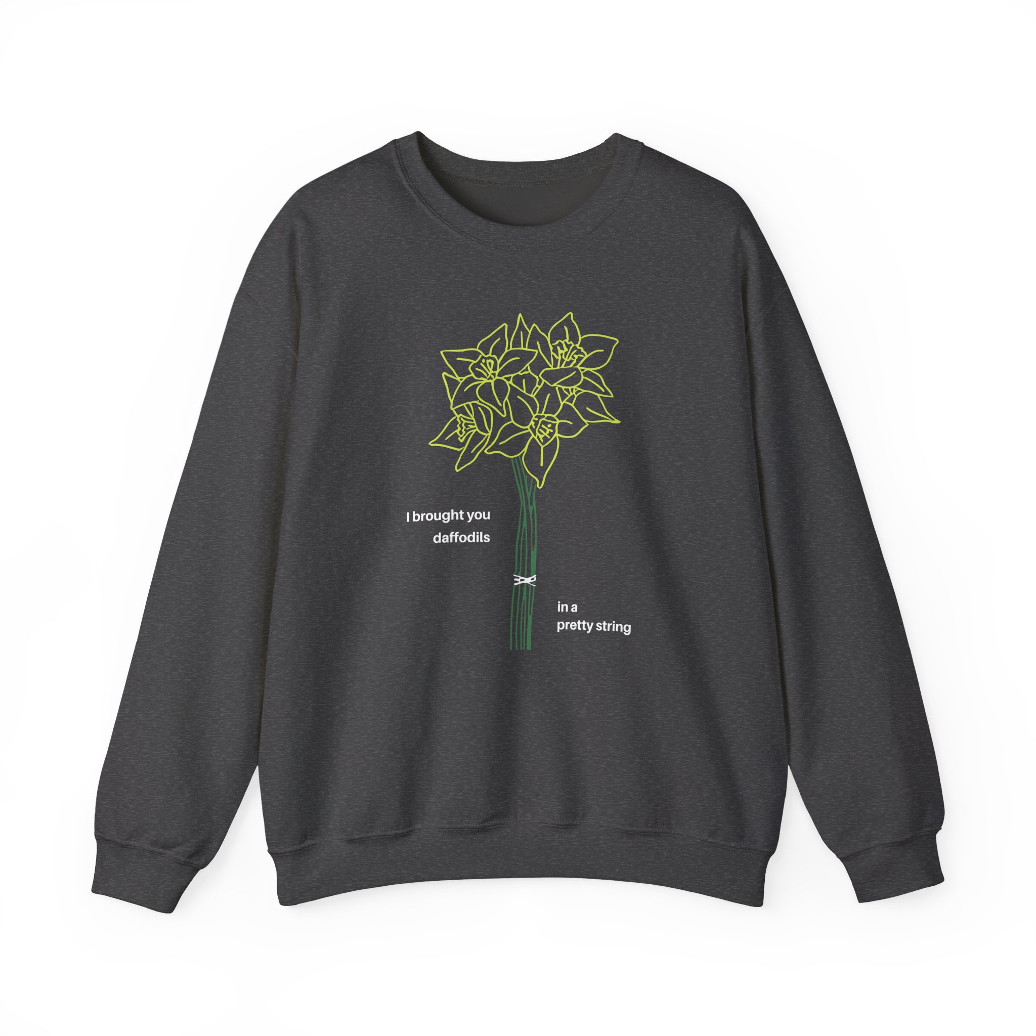 Tom Odell Daffodils Unisex Heavy Blendâ„¢ Crewneck Sweatshirt