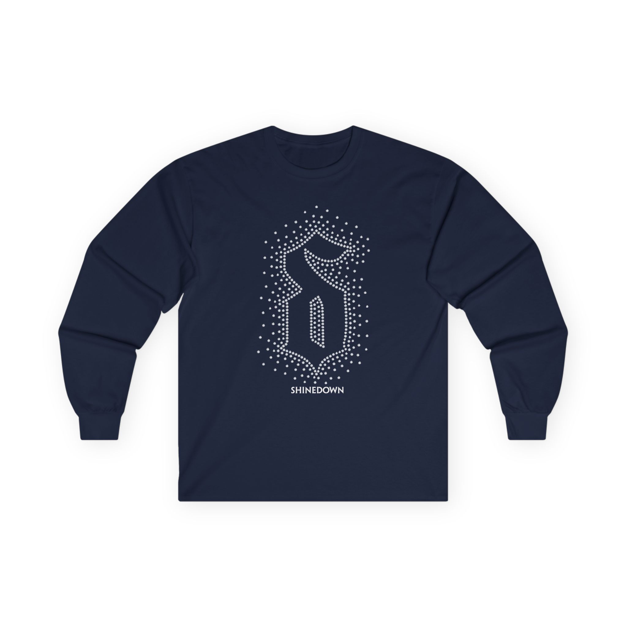 Shinedown Rhinestone Unisex Ultra Cotton Long Sleeve Tee