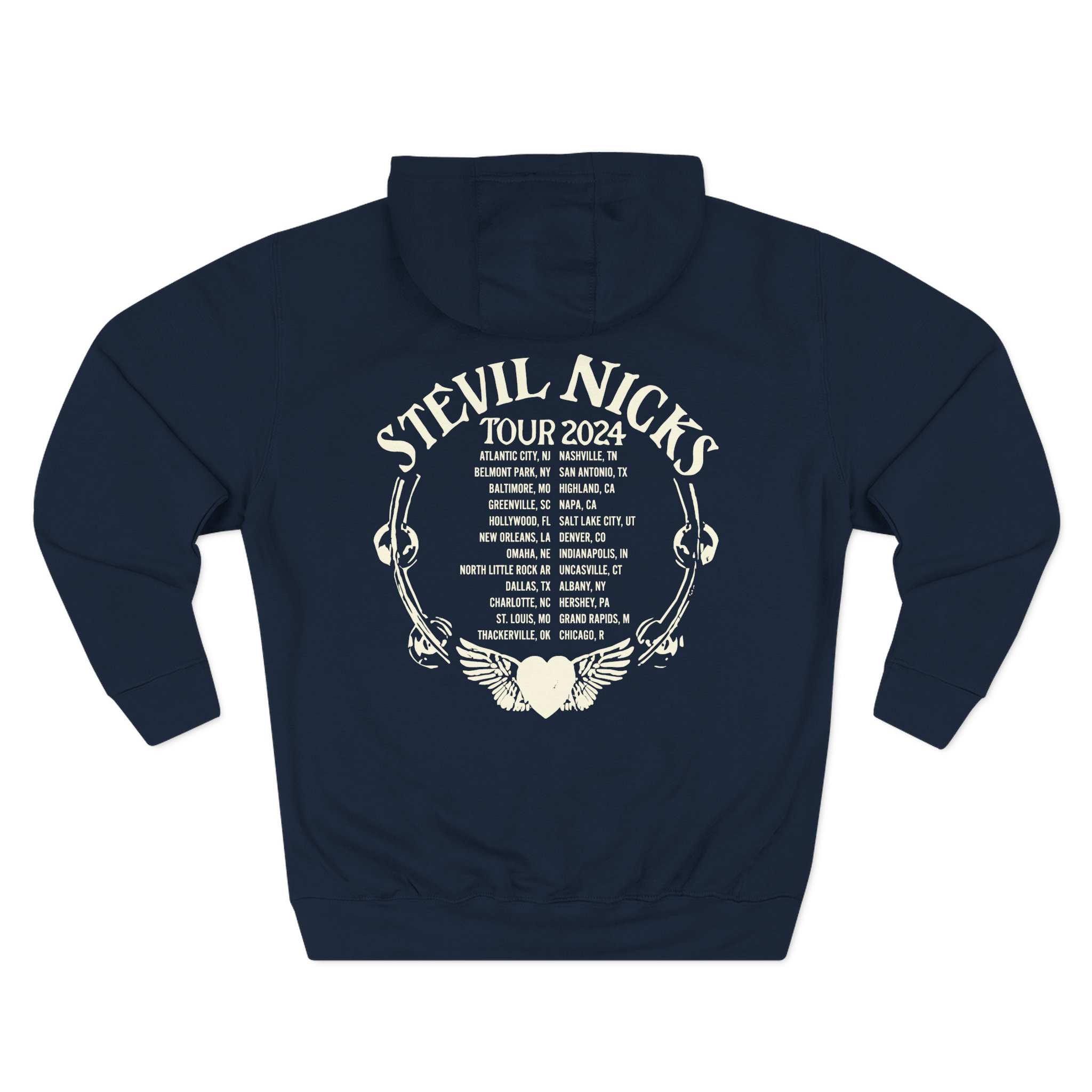Stevie Nicks Tour Three-Panel Fleece Hoodie