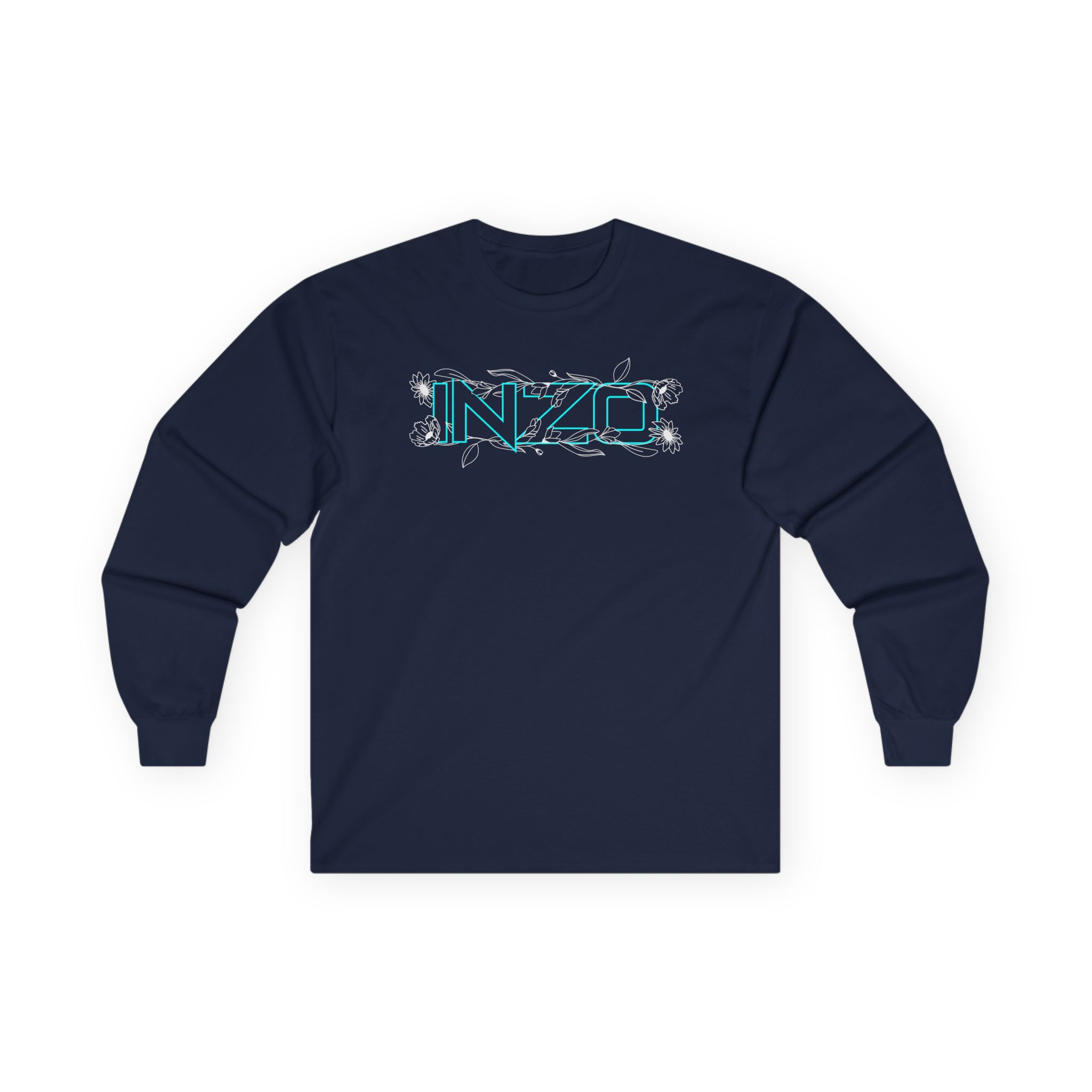 Inzo Flowers in My Heart Unisex Ultra Cotton Long Sleeve Tee