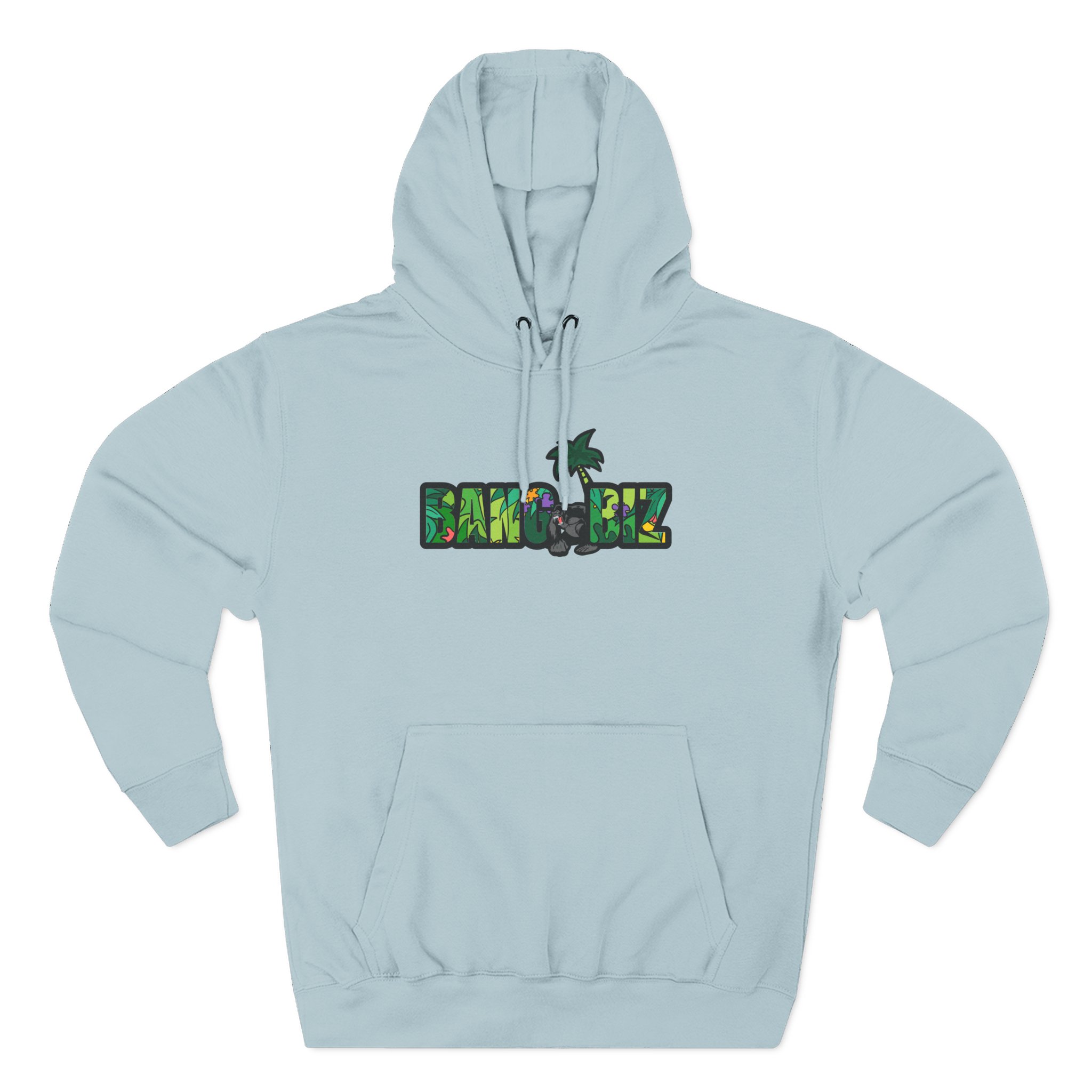 Fredo Bang Bang Biz Logo Three-Panel Fleece Hoodie