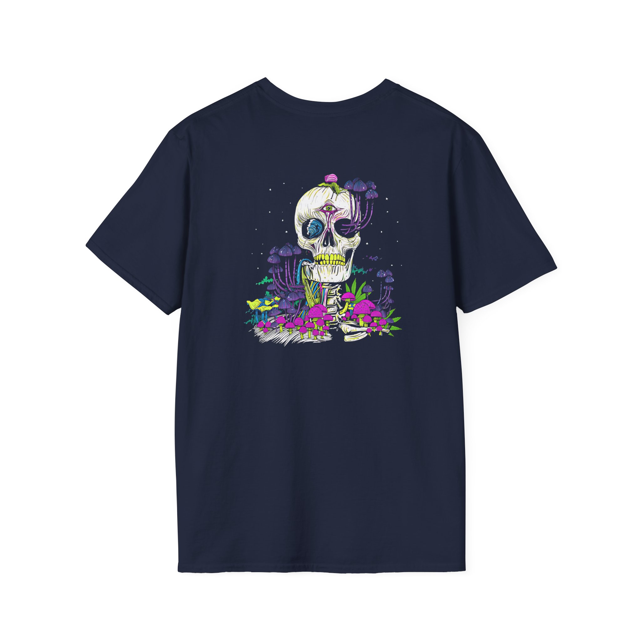 Incubus Magic Mushroom Skull Unisex Softstyle T-Shirt