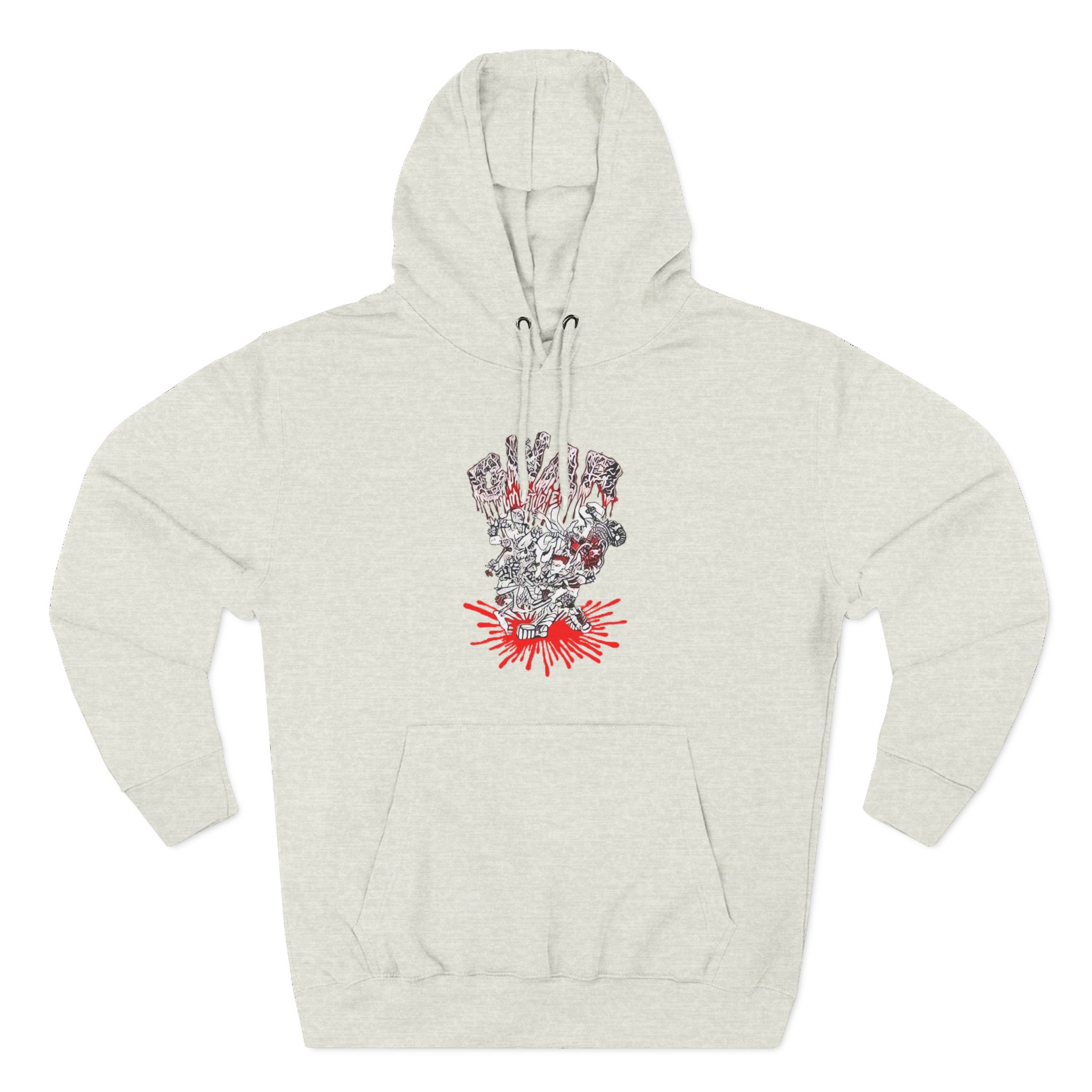 Gwar Must Die Three-Panel Fleece Hoodie