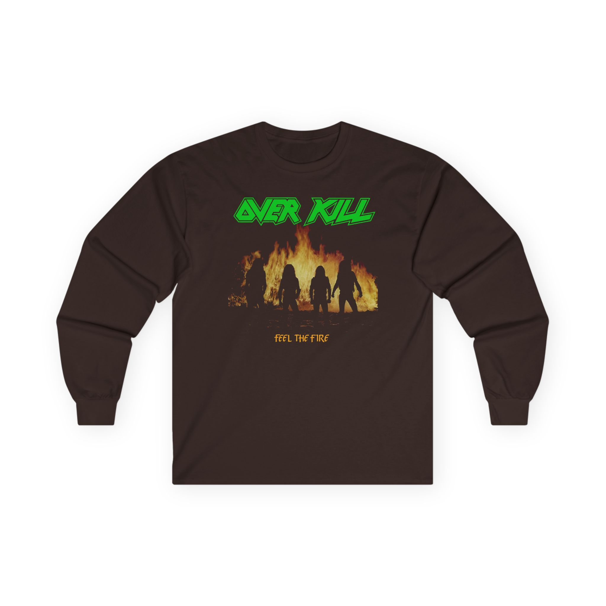 Overkill Feel the Fire Unisex Ultra Cotton Long Sleeve Tee