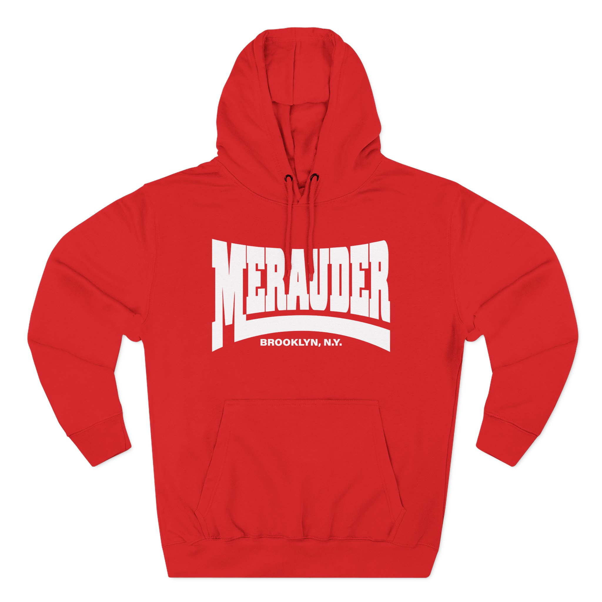 Merauder Life is Pain Three-Panel Fleece Hoodie