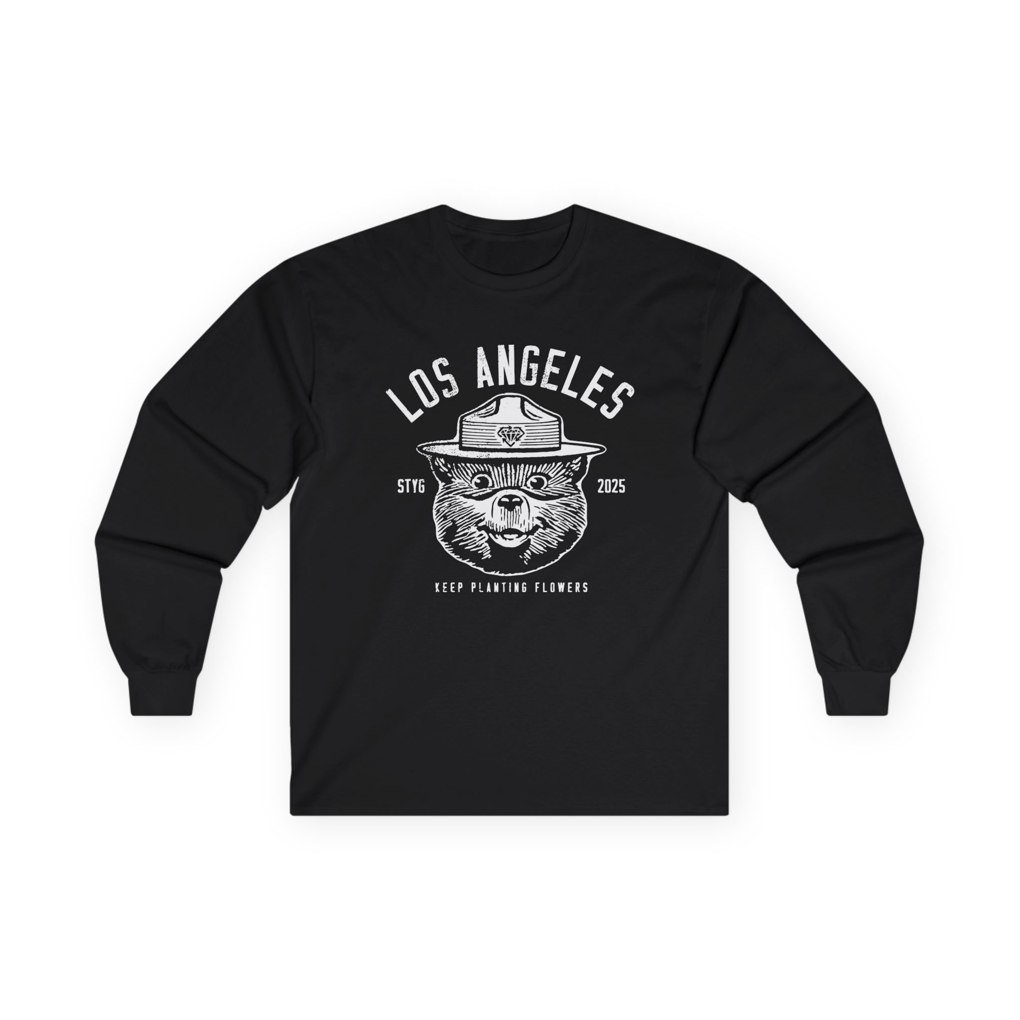 Stick to Your Guns Keep Planting Flowers Los Angeles Unisex Ultra Cotton Long Sleeve Tee