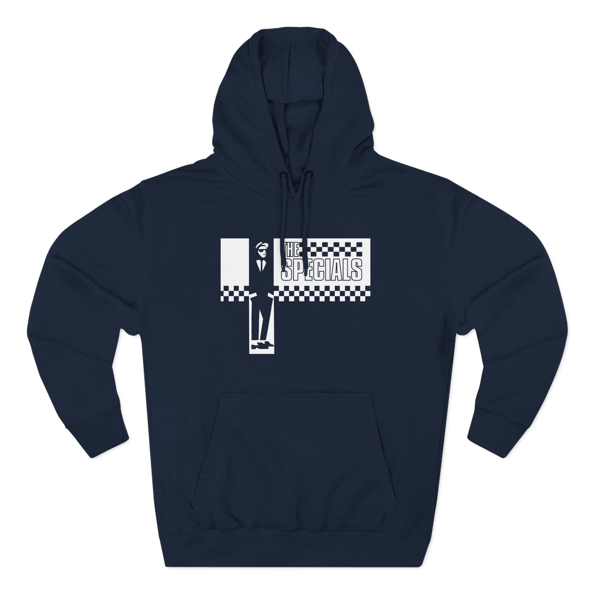 The Specials Aka Ska Reggae Three-Panel Fleece Hoodie