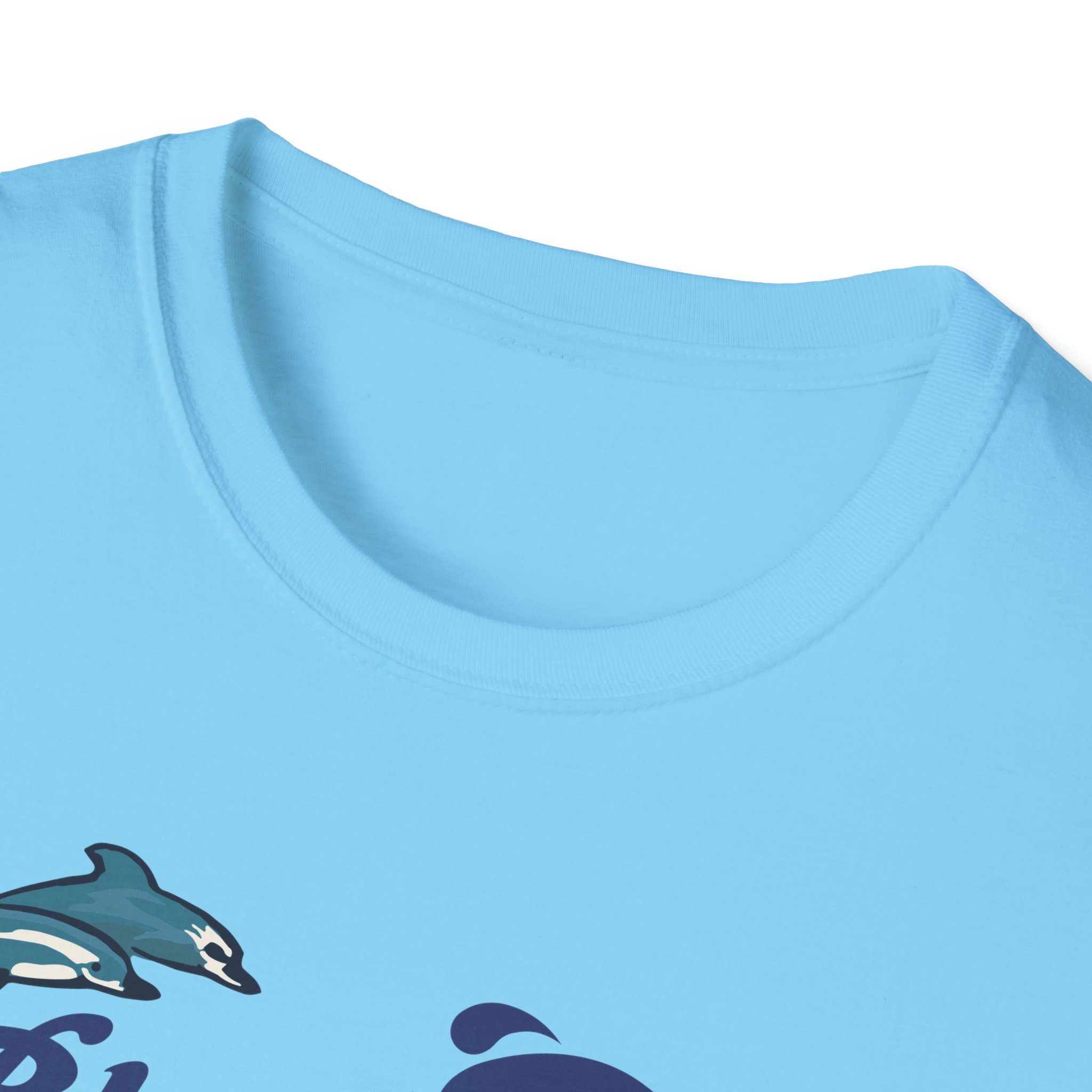 Blur Seaworld Unisex Softstyle T-Shirt