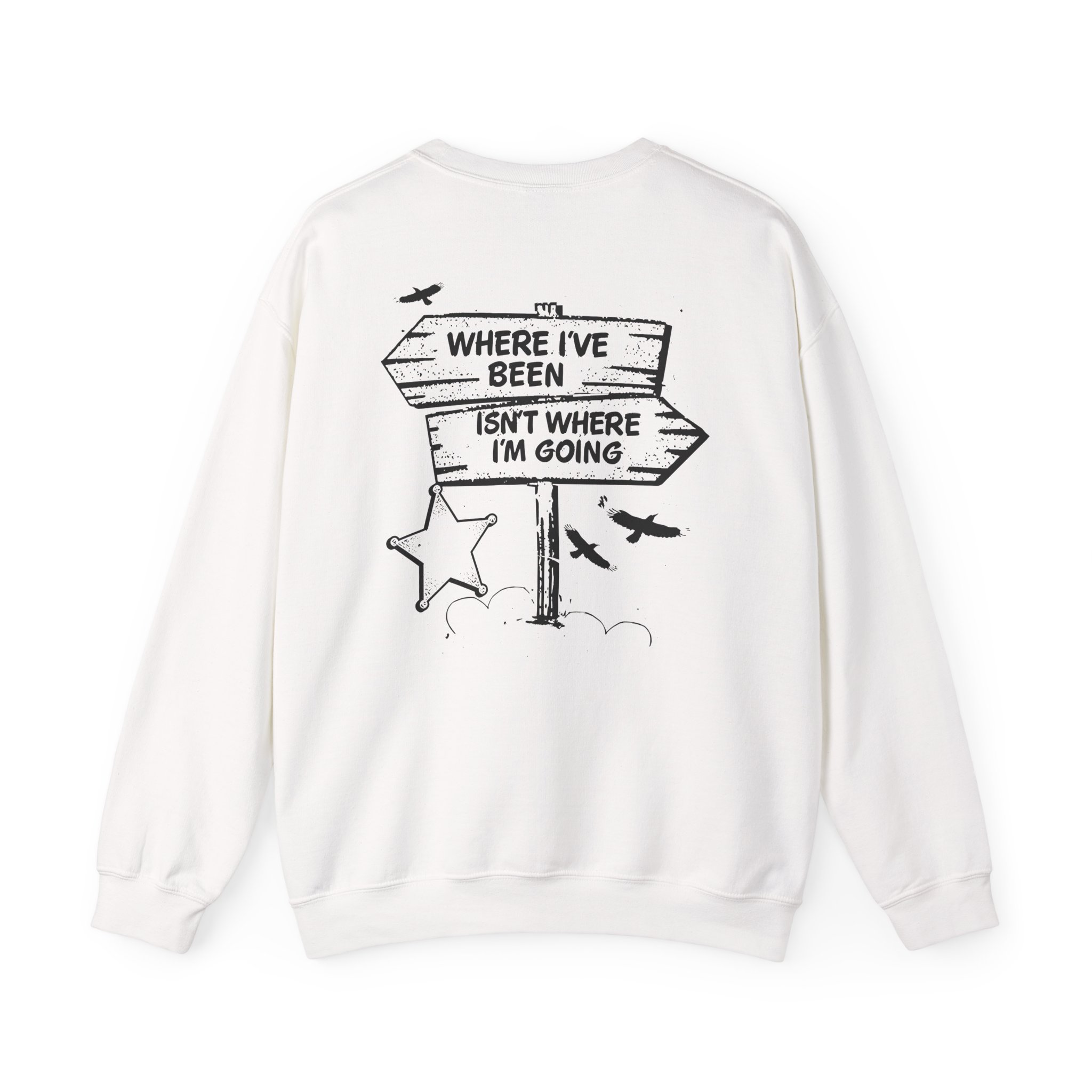 Shaboozey Fork in the Road Unisex Heavy Blendâ„¢ Crewneck Sweatshirt