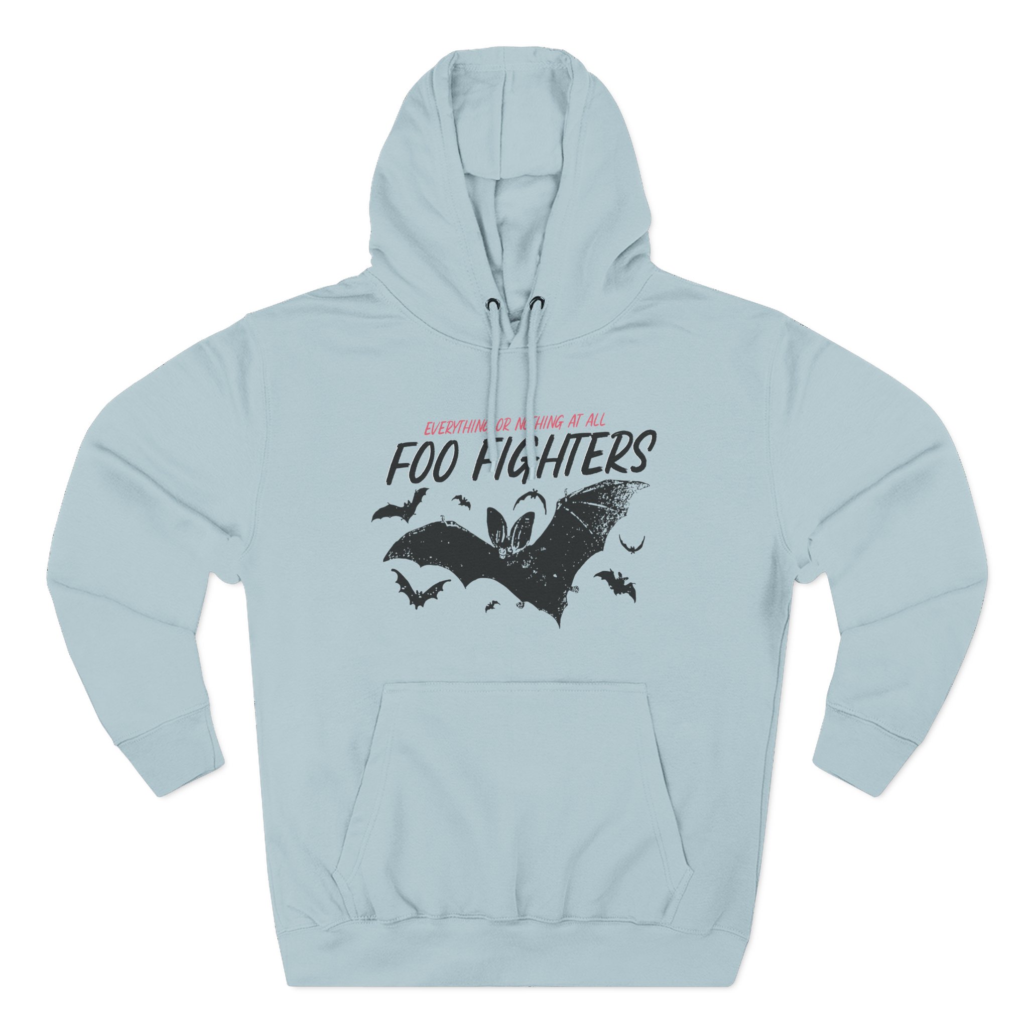 Foo Fighters Bat Three-Panel Fleece Hoodie