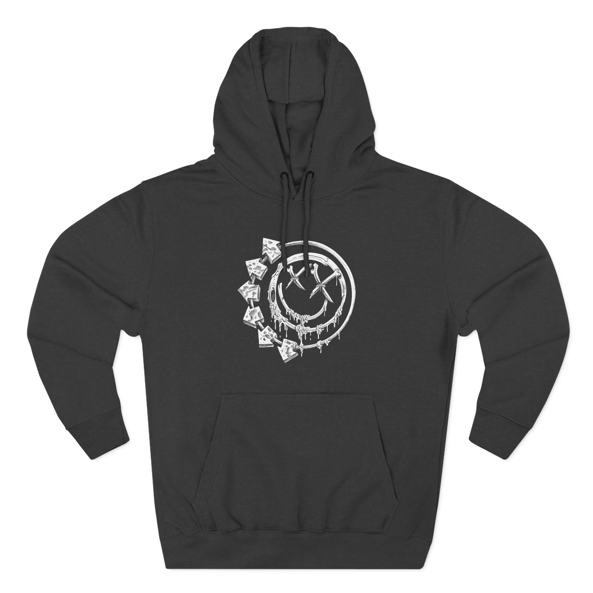 Blink 182 - Bones Three-Panel Fleece Hoodie