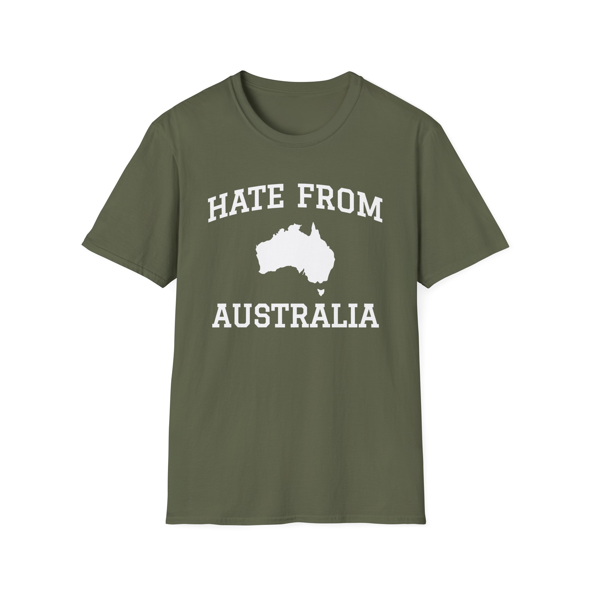 Ymh Hate From Australia Unisex Softstyle T-Shirt