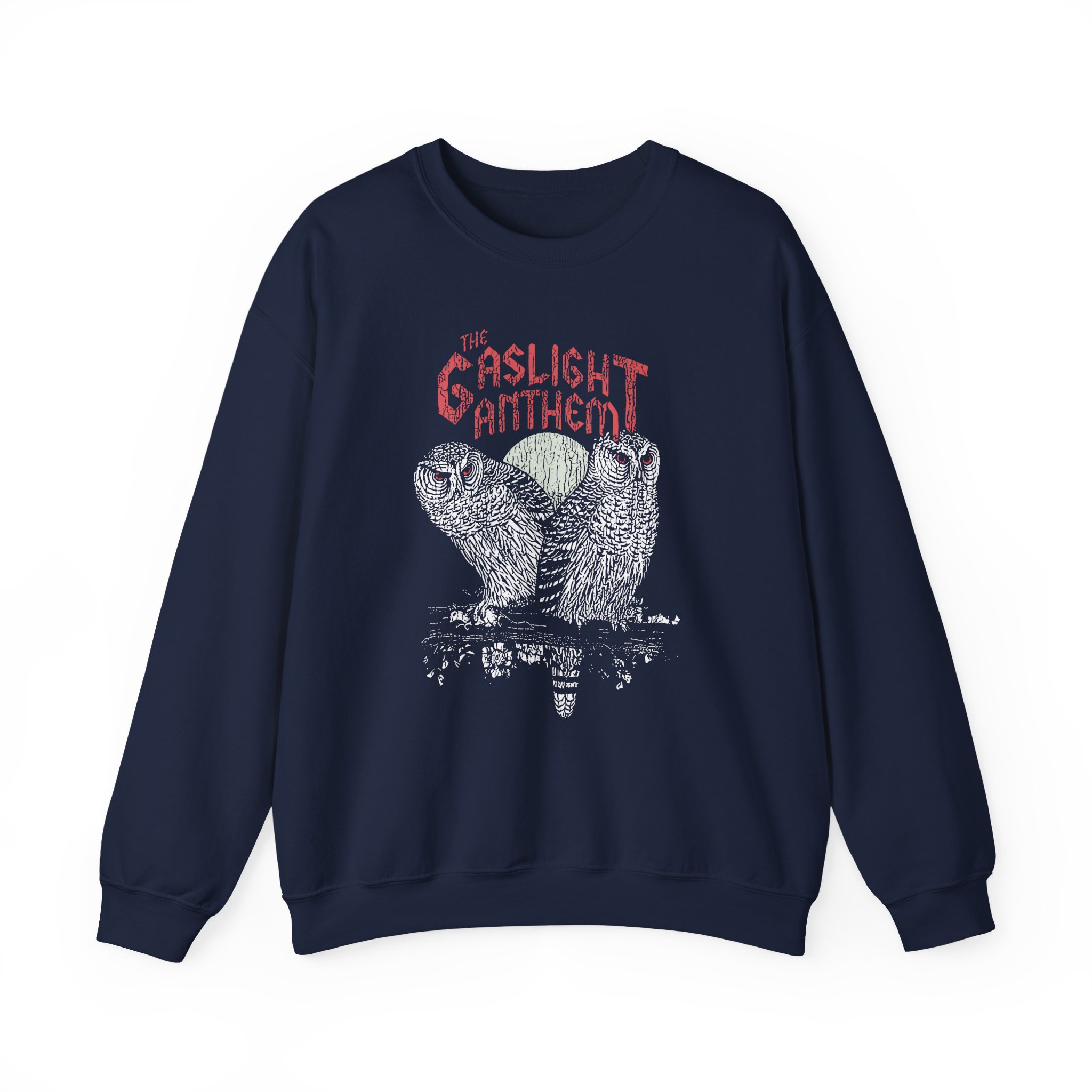 Gaslight Anthem Thrash Owls Unisex Heavy Blendâ„¢ Crewneck Sweatshirt