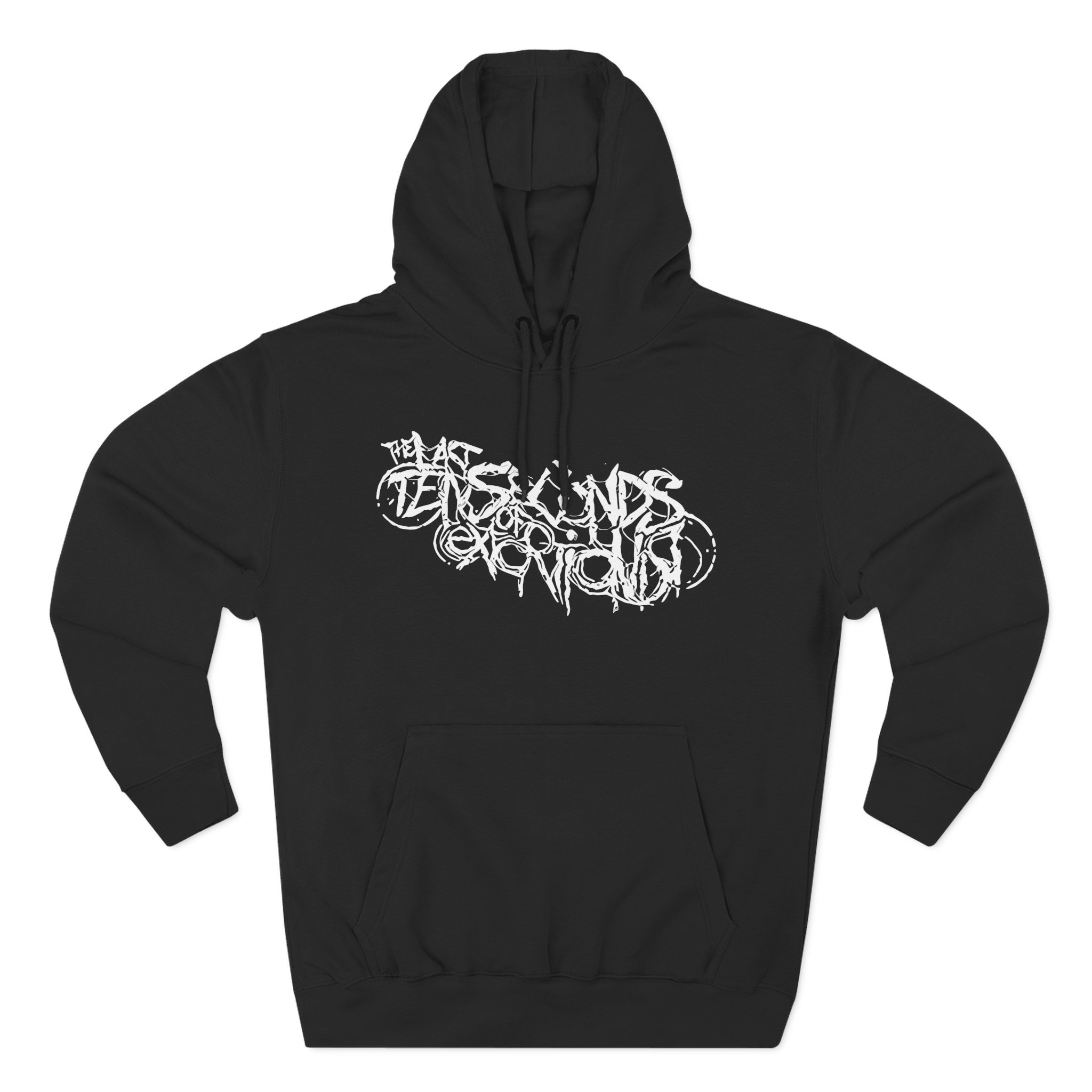 The Last Ten Seconds of Life Three-Panel Fleece Hoodie