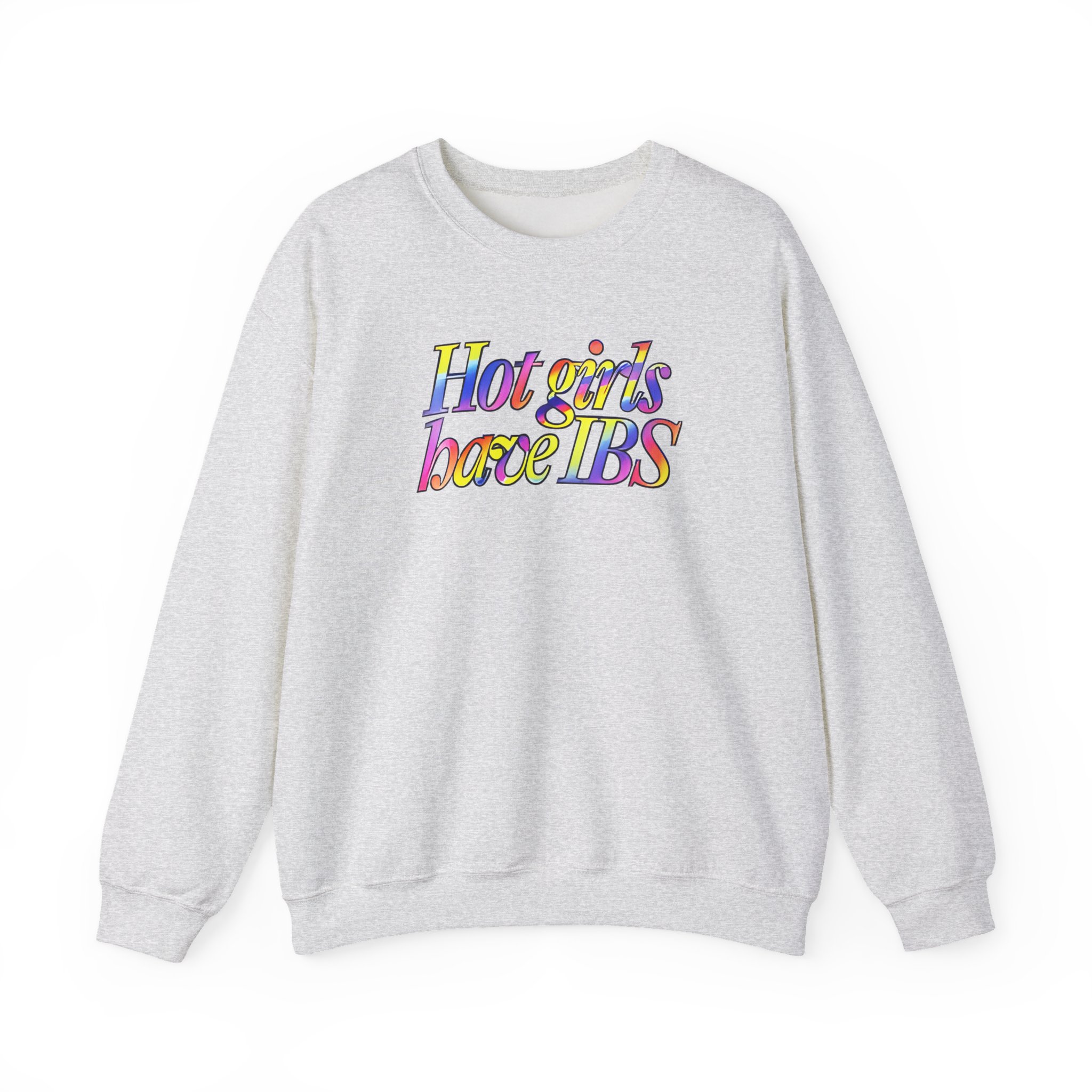 Willow Pill Hot Girls Have Ibs Unisex Heavy Blendâ„¢ Crewneck Sweatshirt