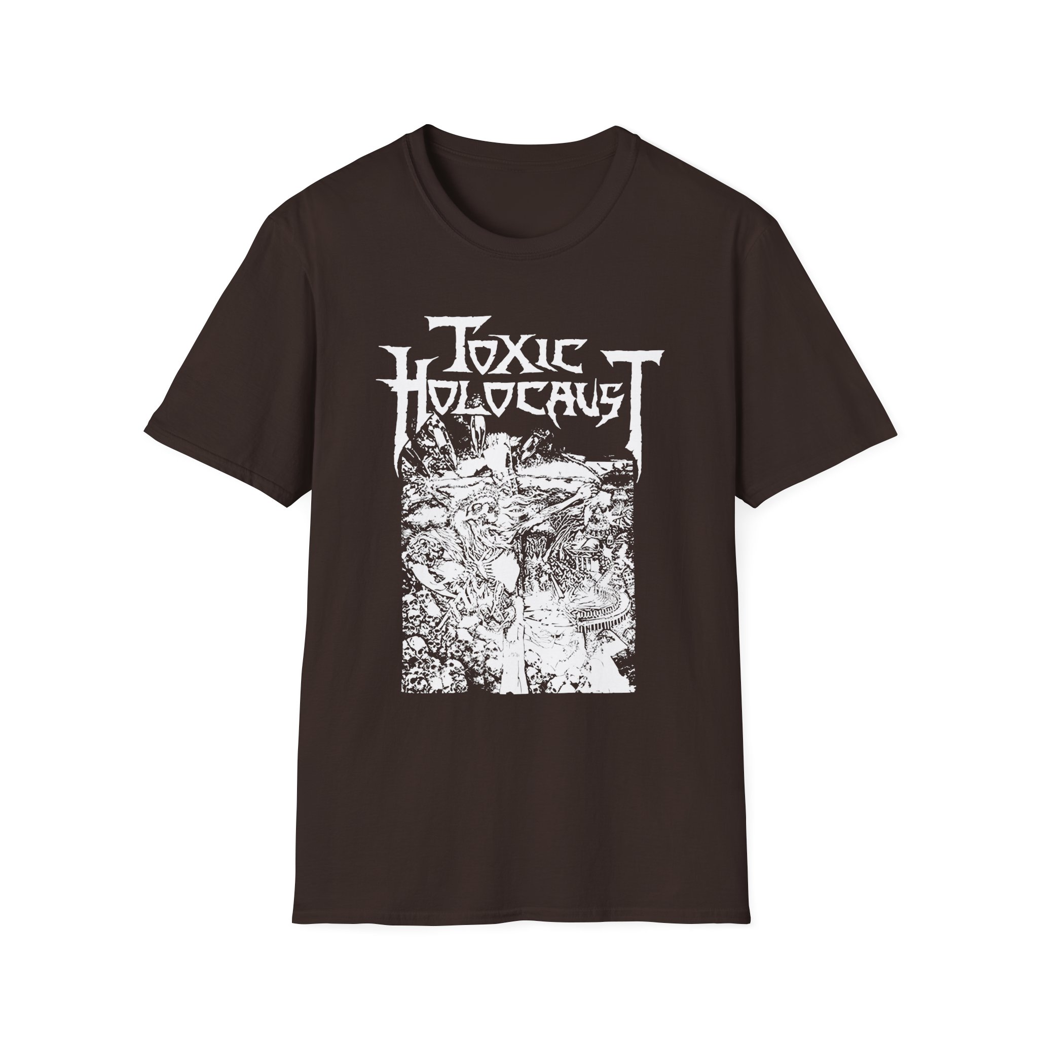 Toxic Holocaust Nuke the Cross Unisex Softstyle T-Shirt