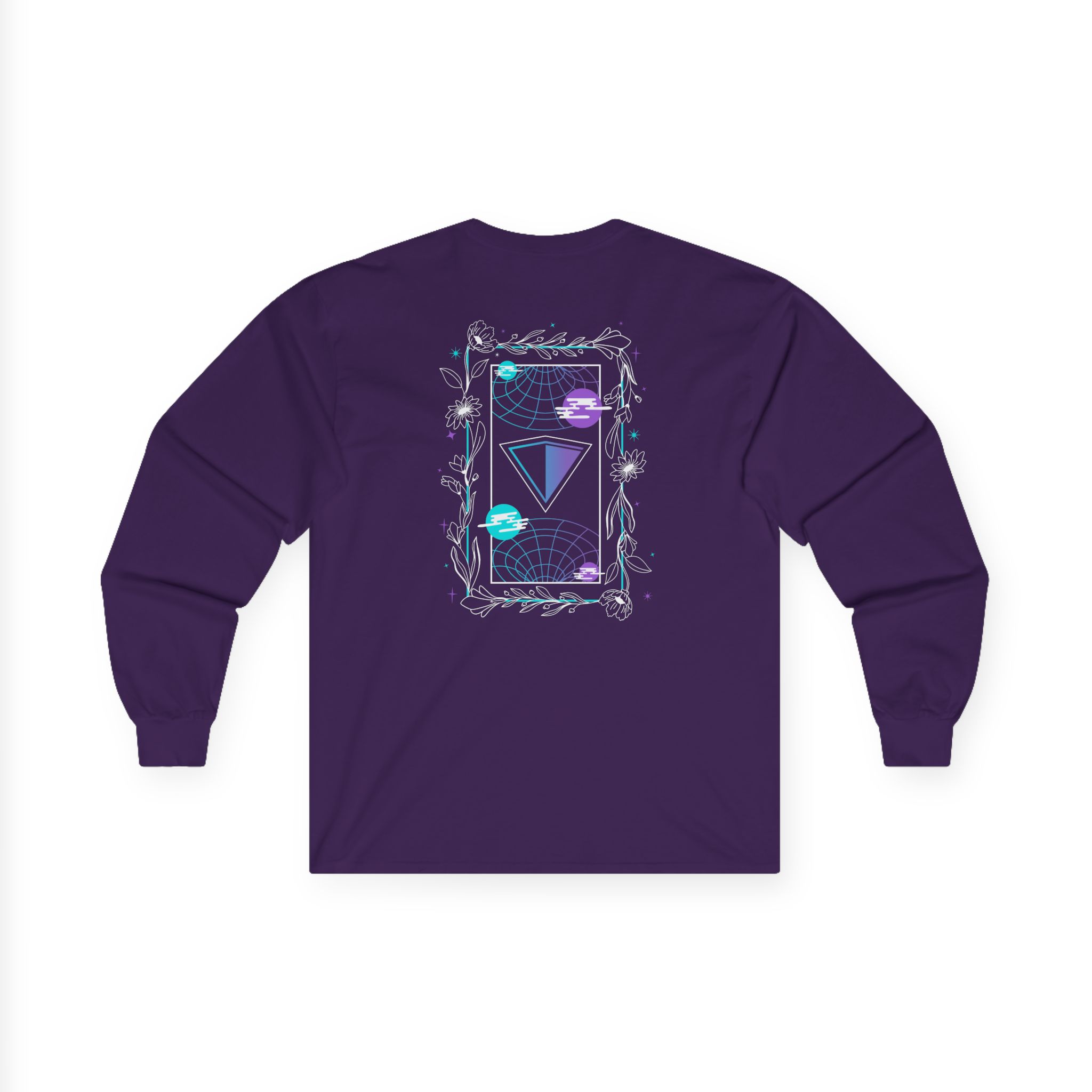 Inzo Astral Bloom Unisex Ultra Cotton Long Sleeve Tee