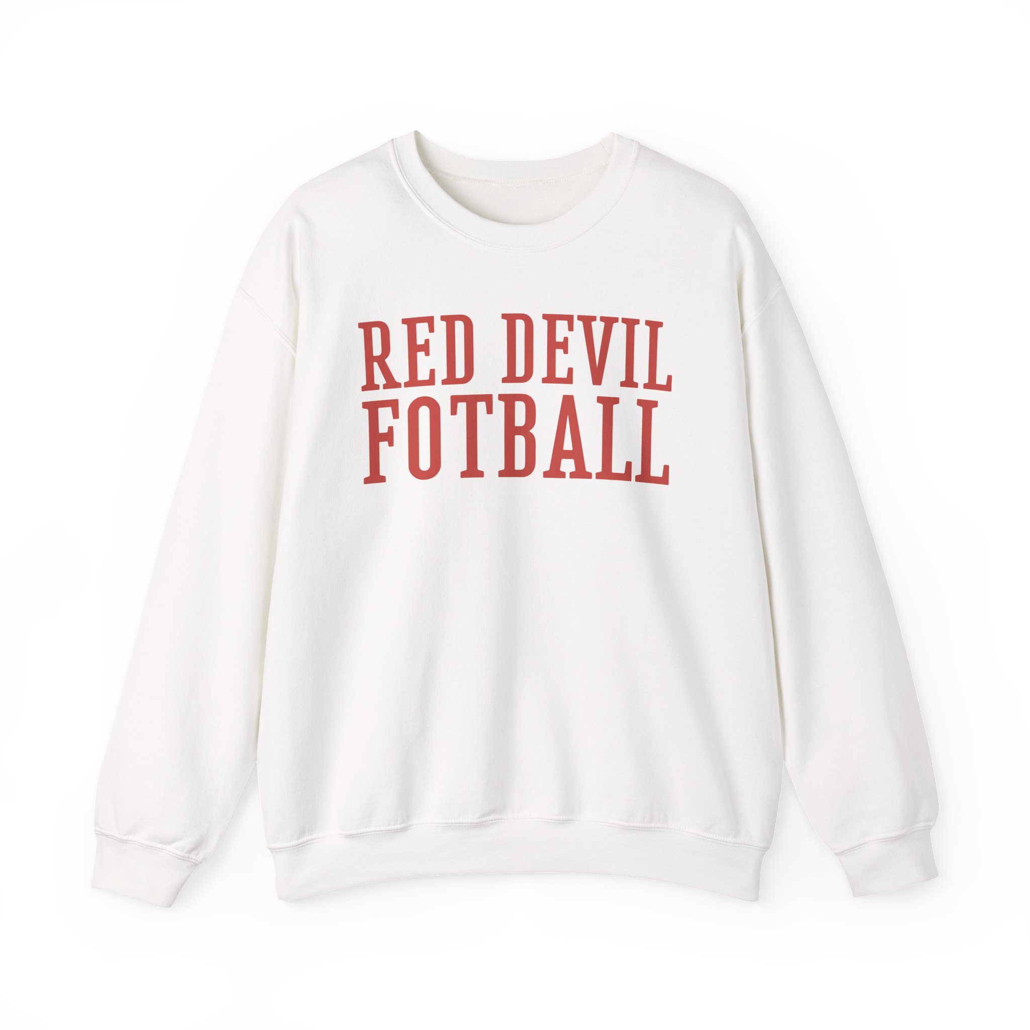 Shaboozey Red Devil Football Unisex Heavy Blendâ„¢ Crewneck Sweatshirt