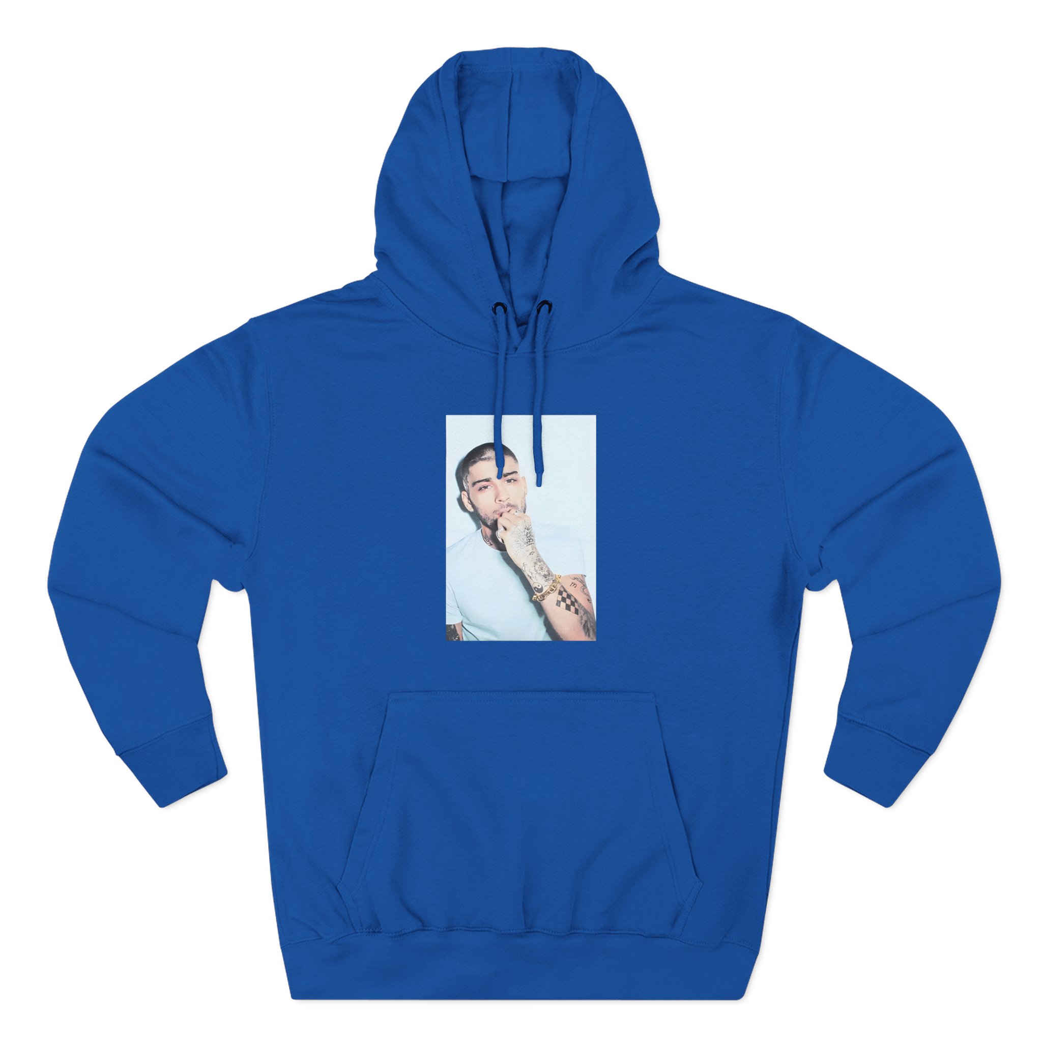 Zayn Malik Photo Three-Panel Fleece Hoodie